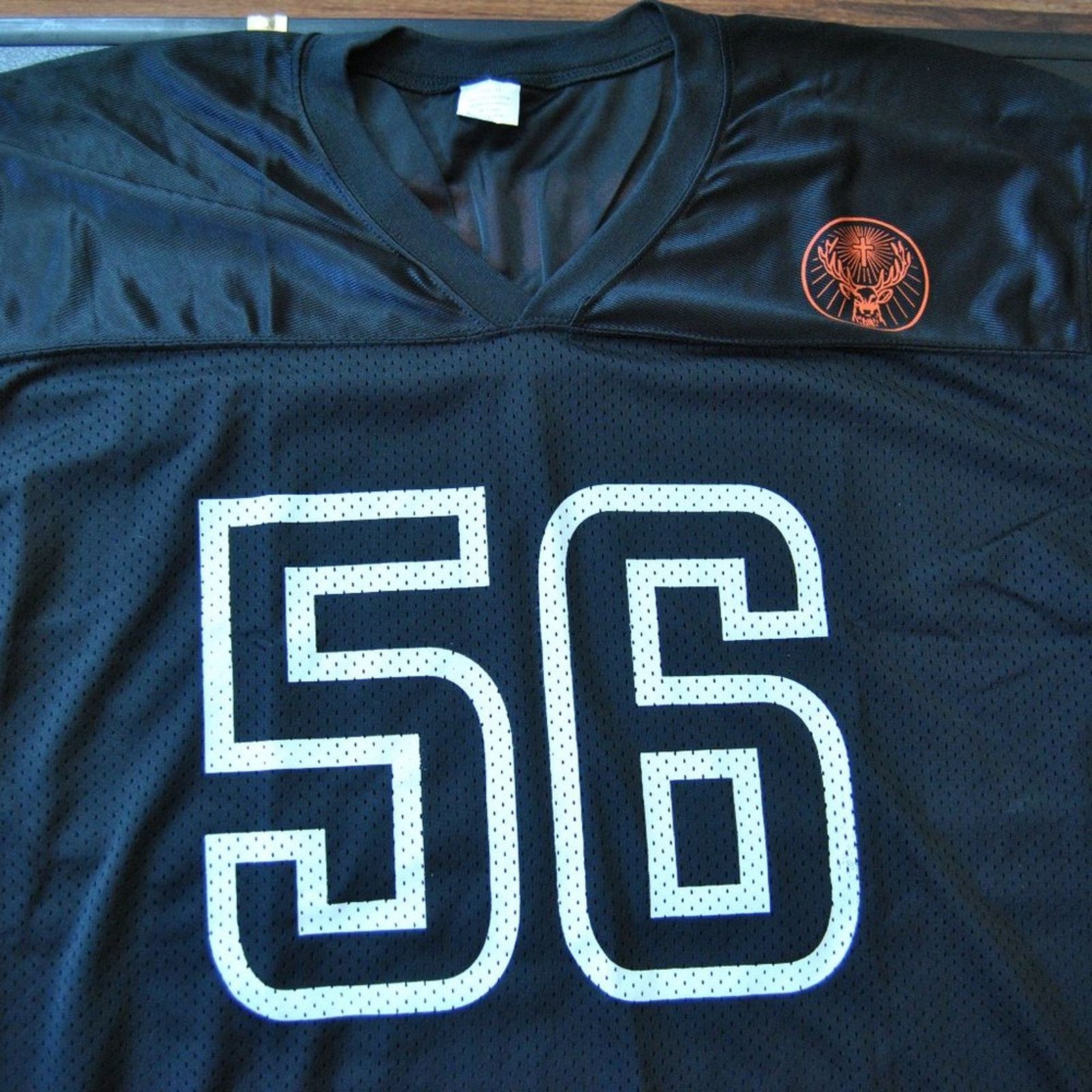 Jagermeister Jägermeister X-Large Black and Orange #56 Football Jersey Size US XL / EU 56 / 4 - 2 Thumbnail