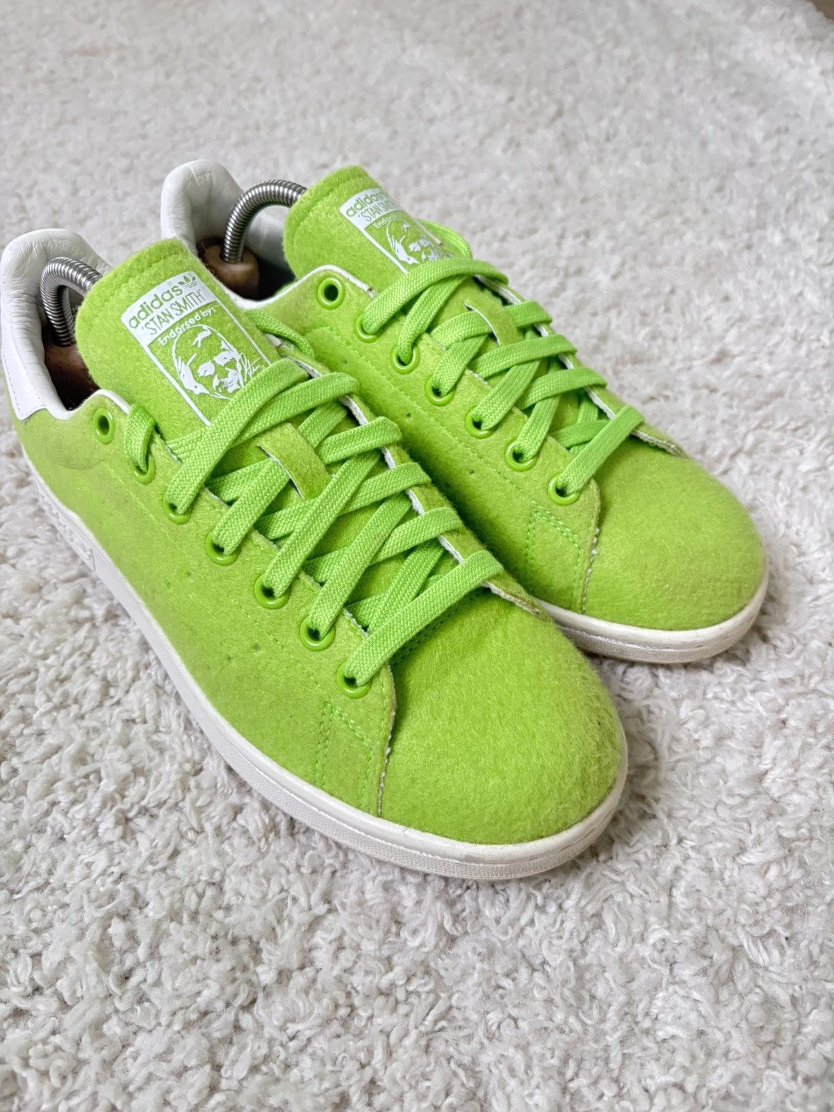 Adidas × Pharrell Adidas x Pharrell Williams Stan Smith “Tennis Ball” – 2014 Size US 7 / EU 40 - 2 Thumbnail