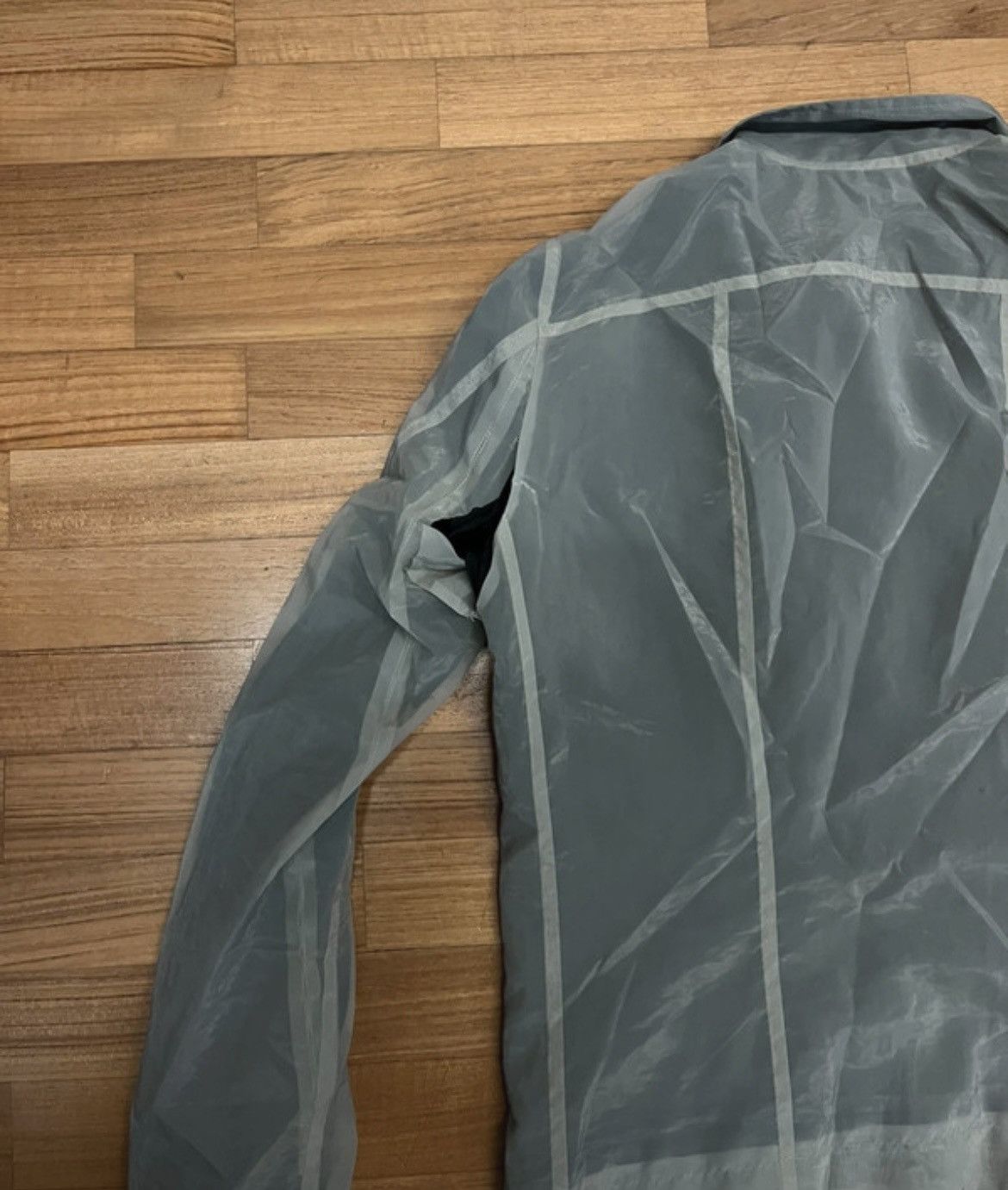 Rick Owens Rick Owens Mollino Aircut Biker-Jacket, translucent Size US M / EU 48-50 / 2 - 5 Thumbnail