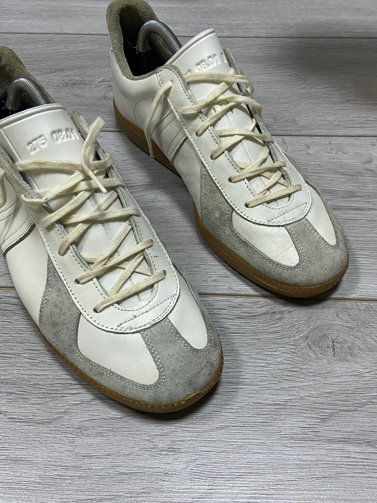 Vintage GAT Bw-sport 275 Margiela style vintage leather trainers Size US 10 / EU 43 - 3 Thumbnail