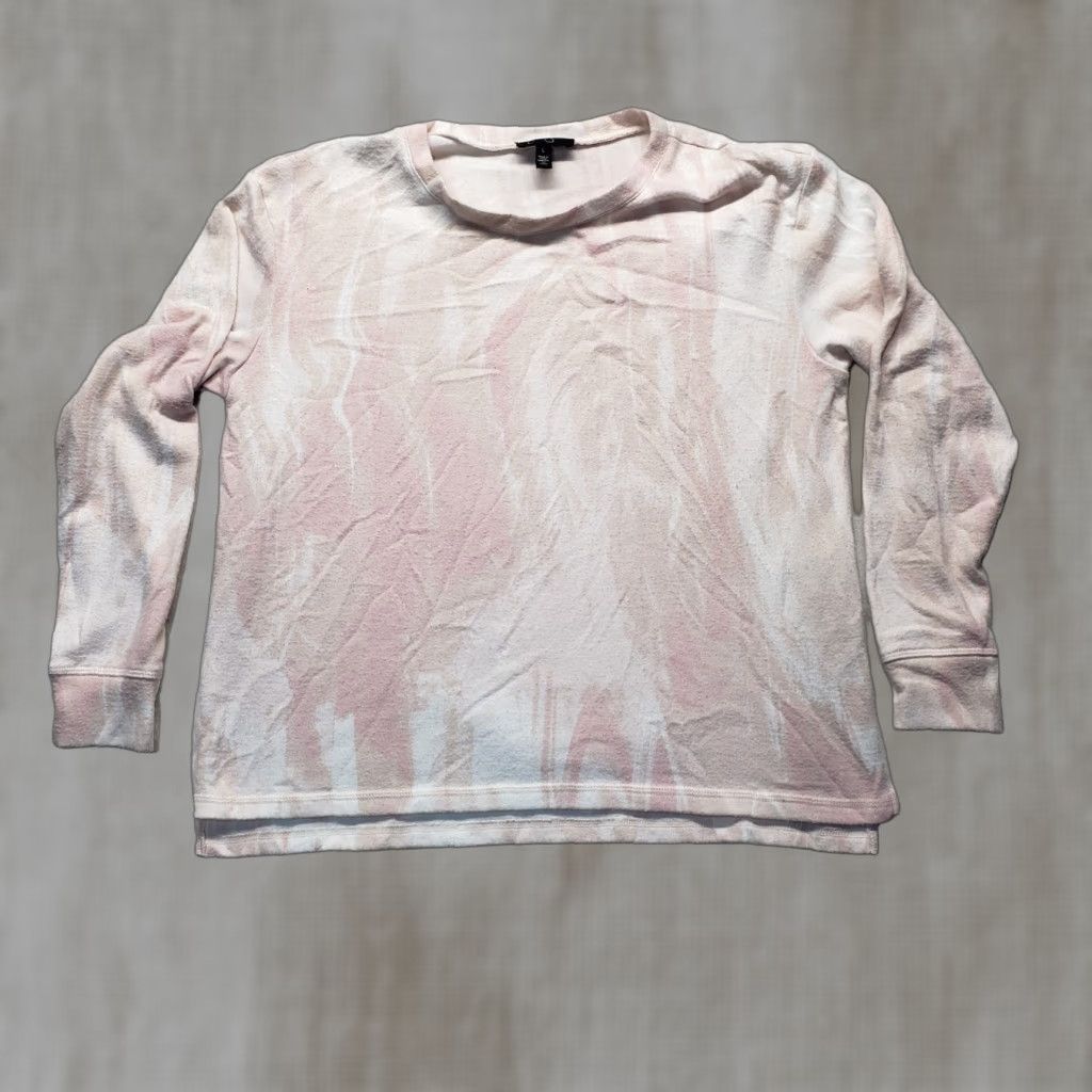 Jessica Simpson Jessica Simpson Sweater Women's Long Sleeve Pink Tie Dye L Adult Womens Colorful 90s? Size L / US 10 / IT 46 - 1 Thumbnail