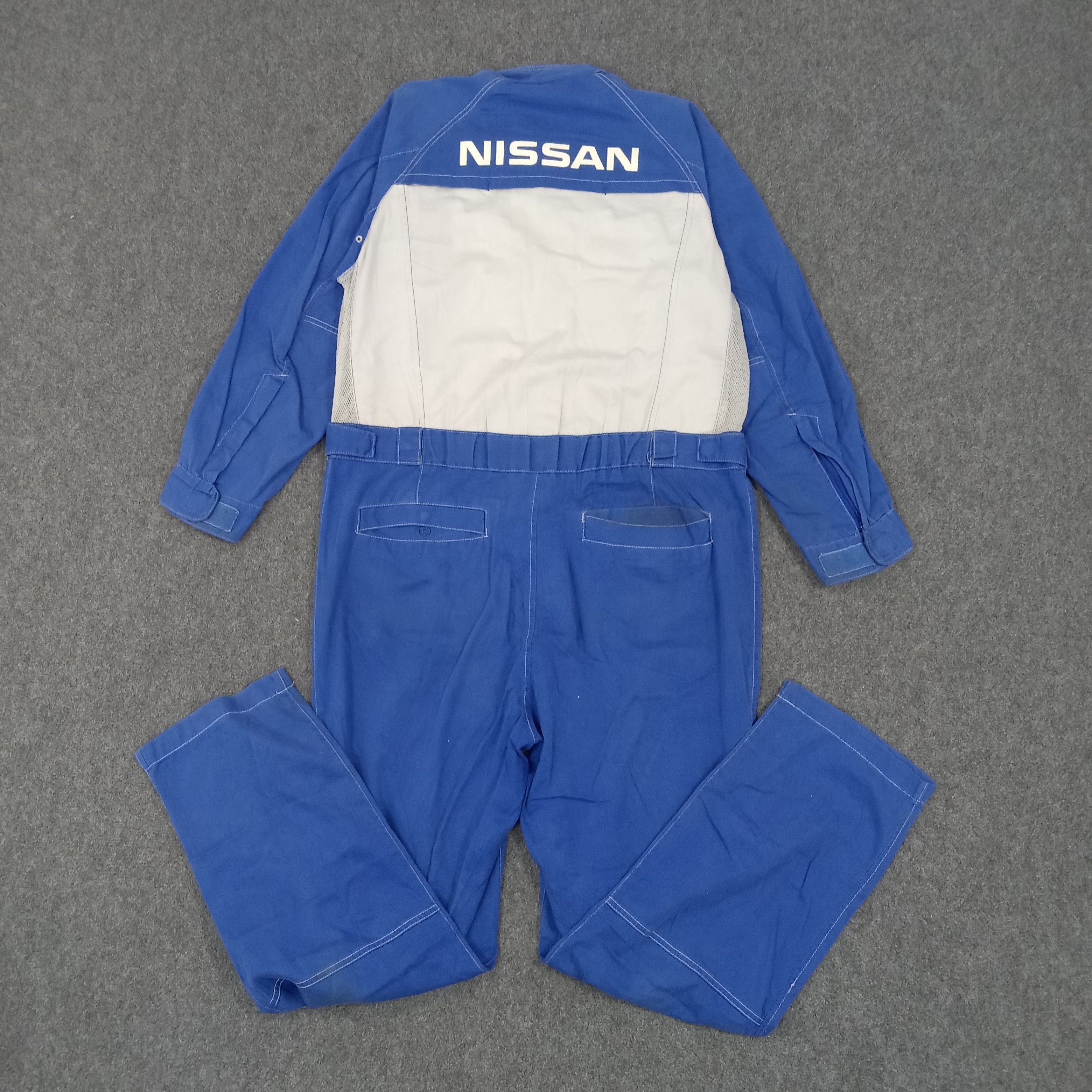 Japanese Brand × Vintage Nissan Japanese Racing Motorsports Coverall Jacket Size US M / EU 48-50 / 2 - 1 Thumbnail