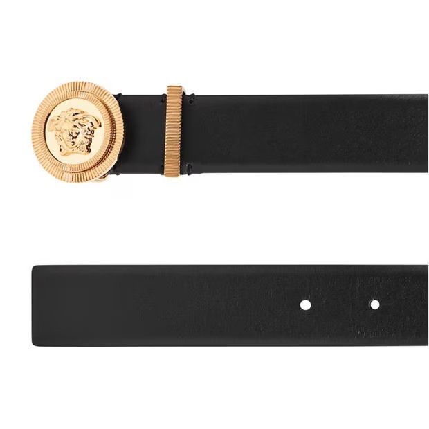 Versace o1g2r1mq0824 Size: 100 / Logo-Belts in Black Size 38 - 3 Thumbnail