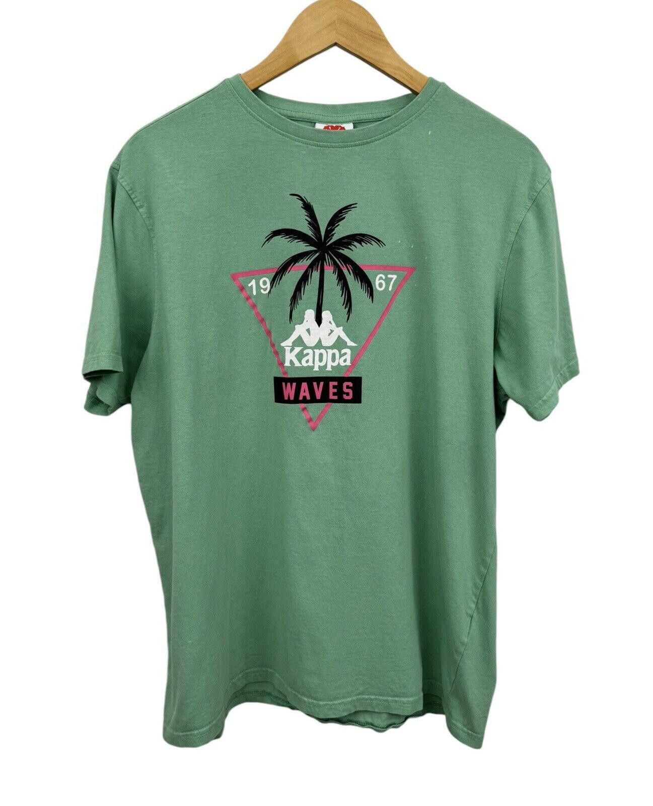 Other Kappa Waves South Beach Teal Pink Shirt Sz XL RARE Size US XL / EU 56 / 4 - 1 Thumbnail