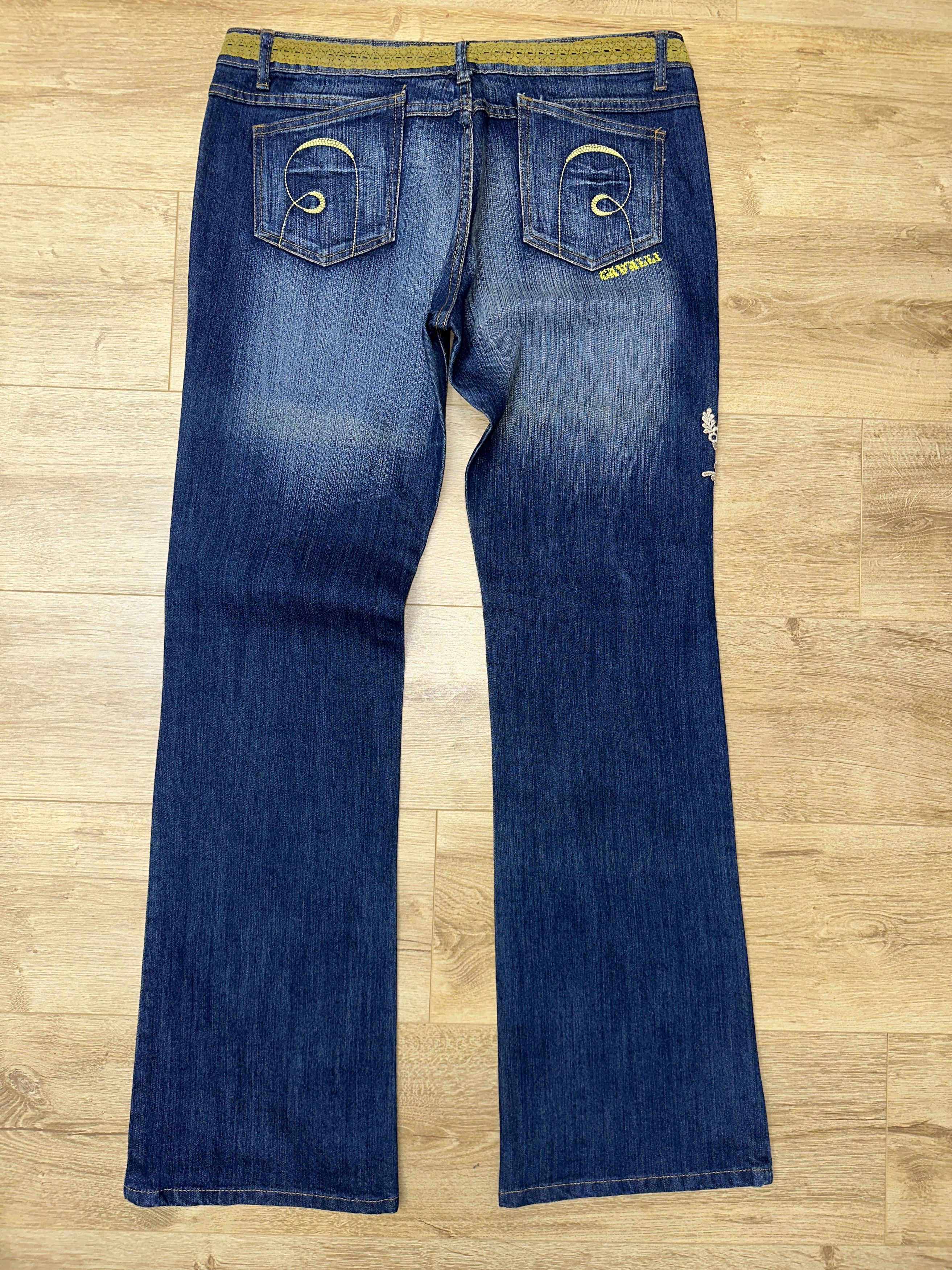 Roberto Cavalli Archive ROBERTO CAVALLI Y2K Embroidered Bootcut Jeans 48 IT Size US 32 / EU 48 - 4 Thumbnail