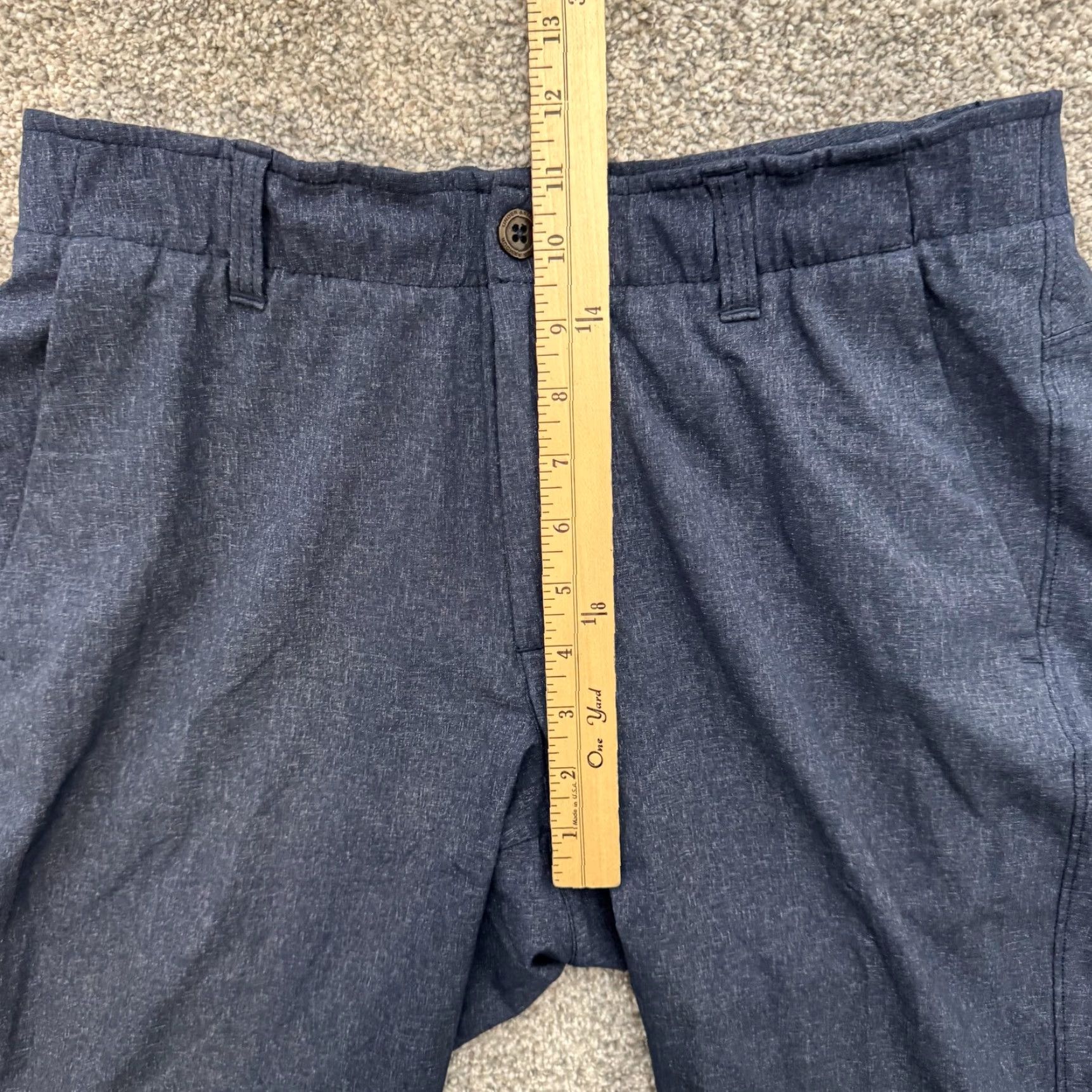 Under Armour Under Armour Pants Mens 30x29 Blue Performance Golf Chino Straight Leg Regular Waist 30 Inseam 29 Flat Front Size 32[x]30 2018 Mens Size US 32 / EU 48 - 4 Thumbnail