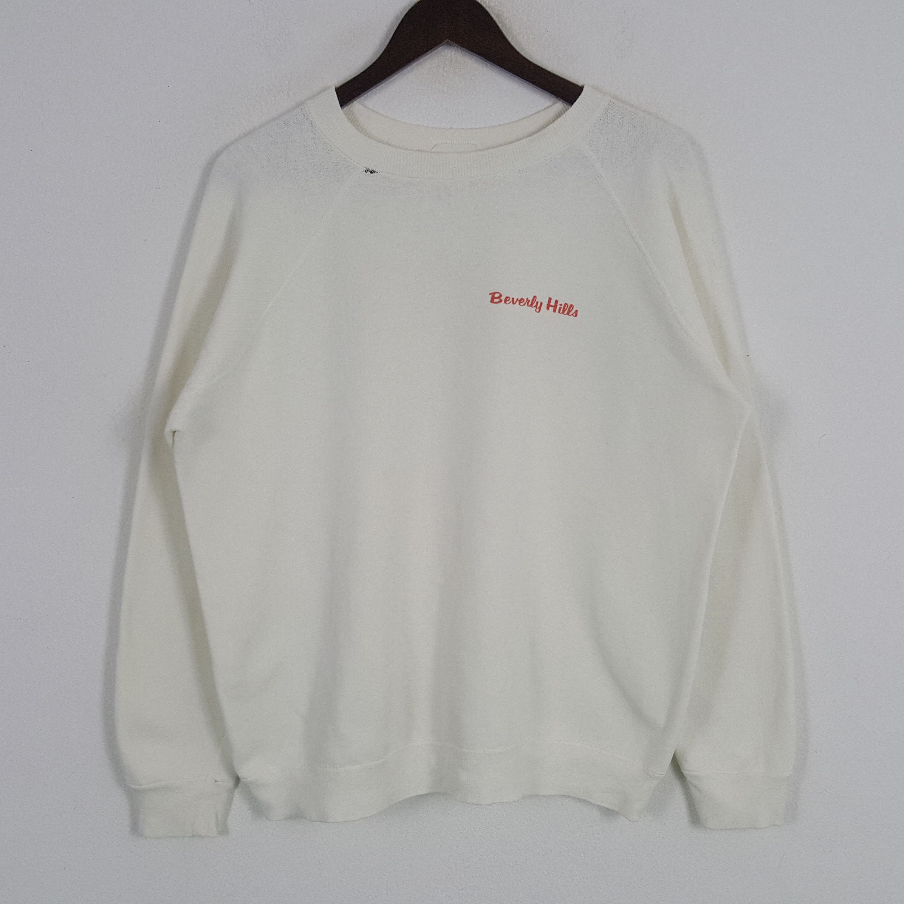 Vintage Vintage Beverly Hills Sweatshirt Size US L / EU 52-54 / 3 - 3 Thumbnail
