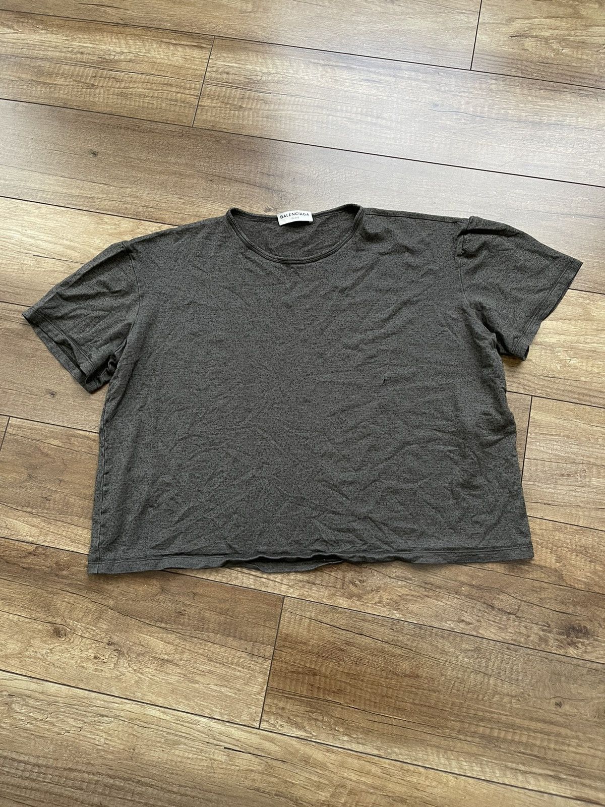 Balenciaga Balenciaga Paris Women’s T-Shirt Tee Wool/Silk Size XL / US 12-14 / IT 48-50 - 2 Thumbnail