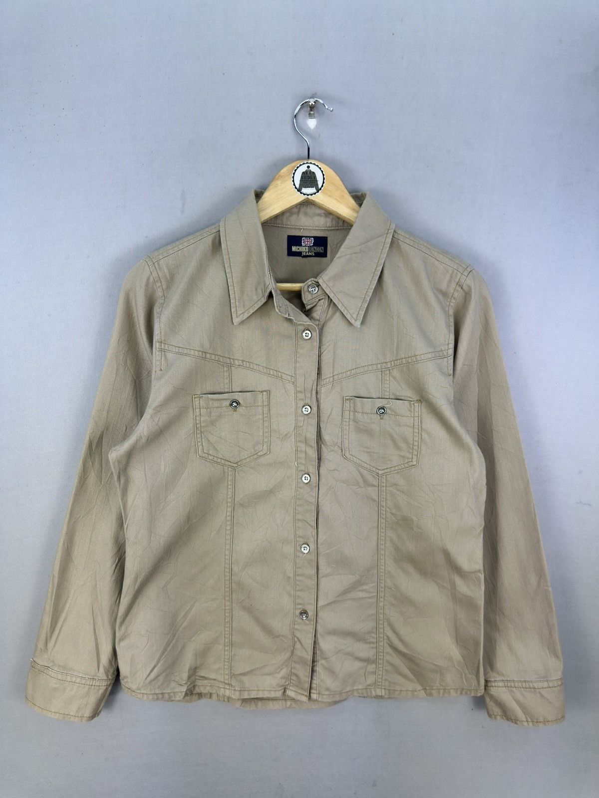 Michiko Koshino London Michiko London Jeans Flannel Work Shirt Size M / US 6-8 / IT 42-44 - 1 Thumbnail