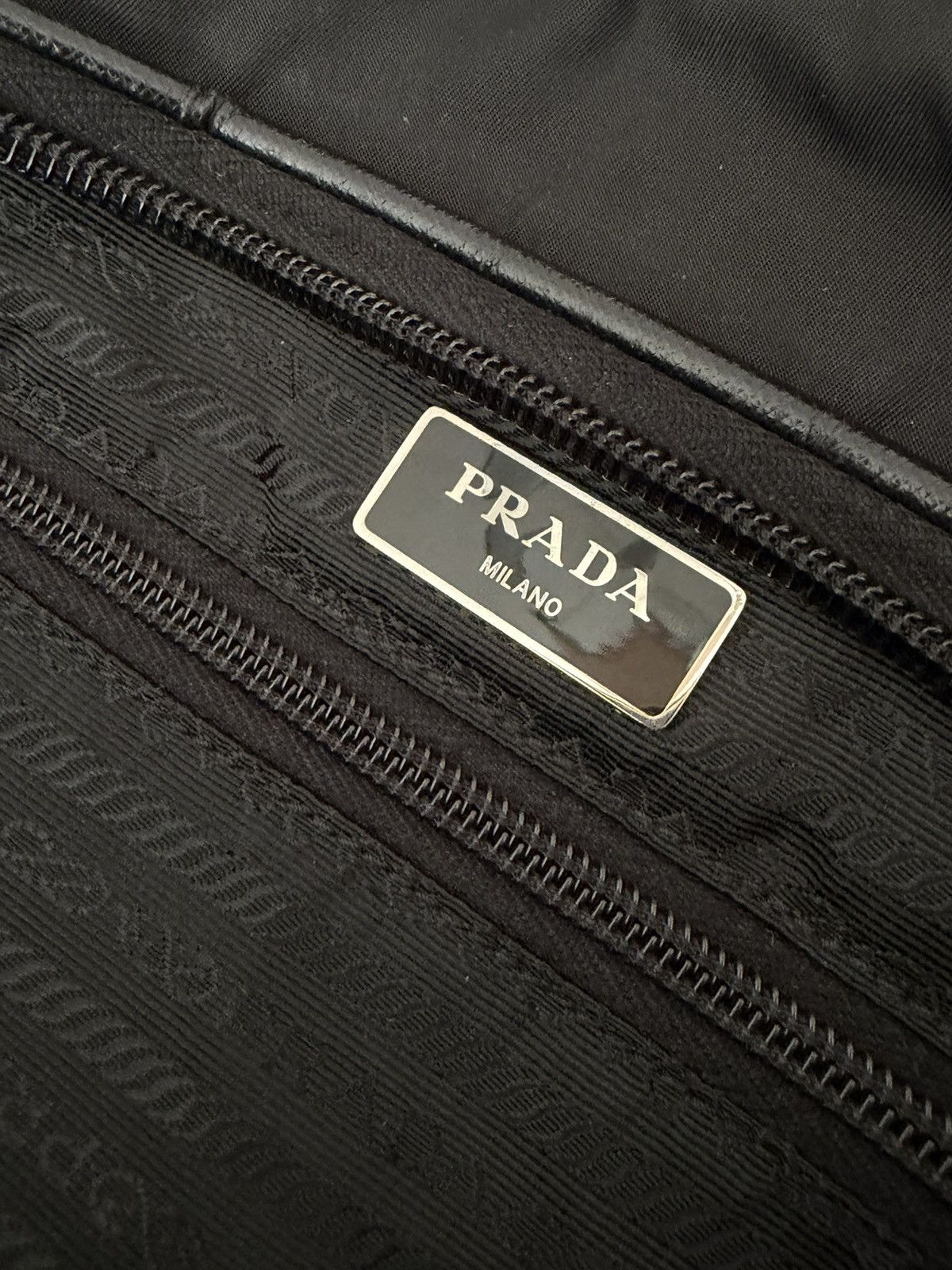 Prada Prada Saffiano Leather Nylon Travel Bag Size ONE SIZE - 13 Thumbnail