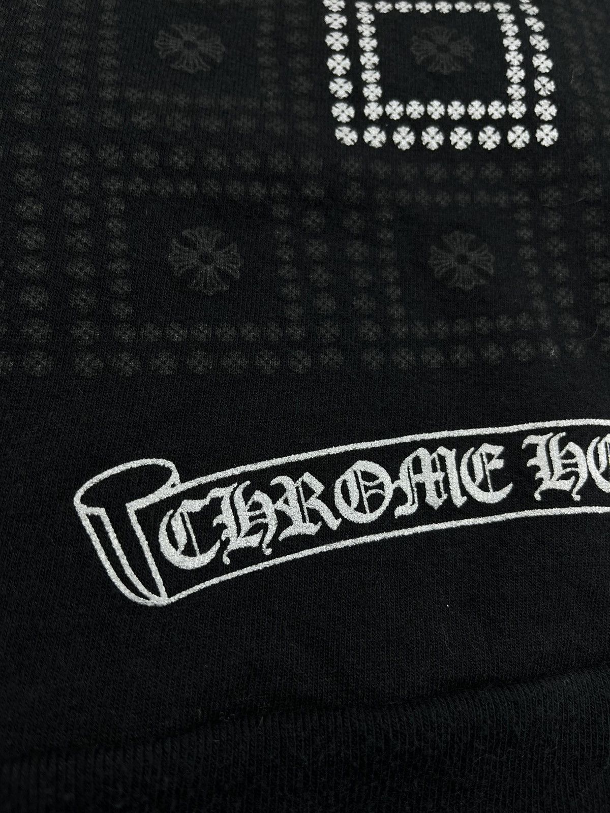 Chrome Hearts Chrome Hearts Silver Cross Logo Zip Up Hoodie Black Size S / US 4 / IT 40 - 3 Thumbnail