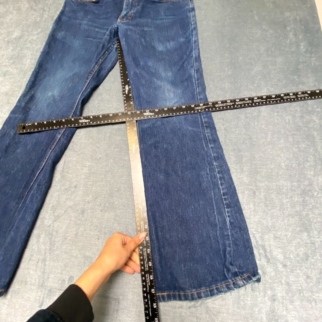 Vintage Big Smith Jeans Mens 31x28 Blue Denim All Day Comfort Outdoor Casual Bootcut Leg Jeans Size US 31 - 7 Thumbnail