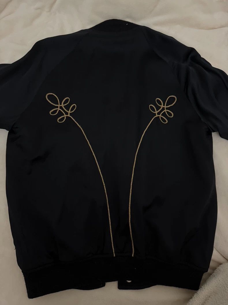 Saint Laurent Paris Saint Laurent Silk Embroidered Court Jacket-2505 Size US L / EU 52-54 / 3 - 2 Thumbnail