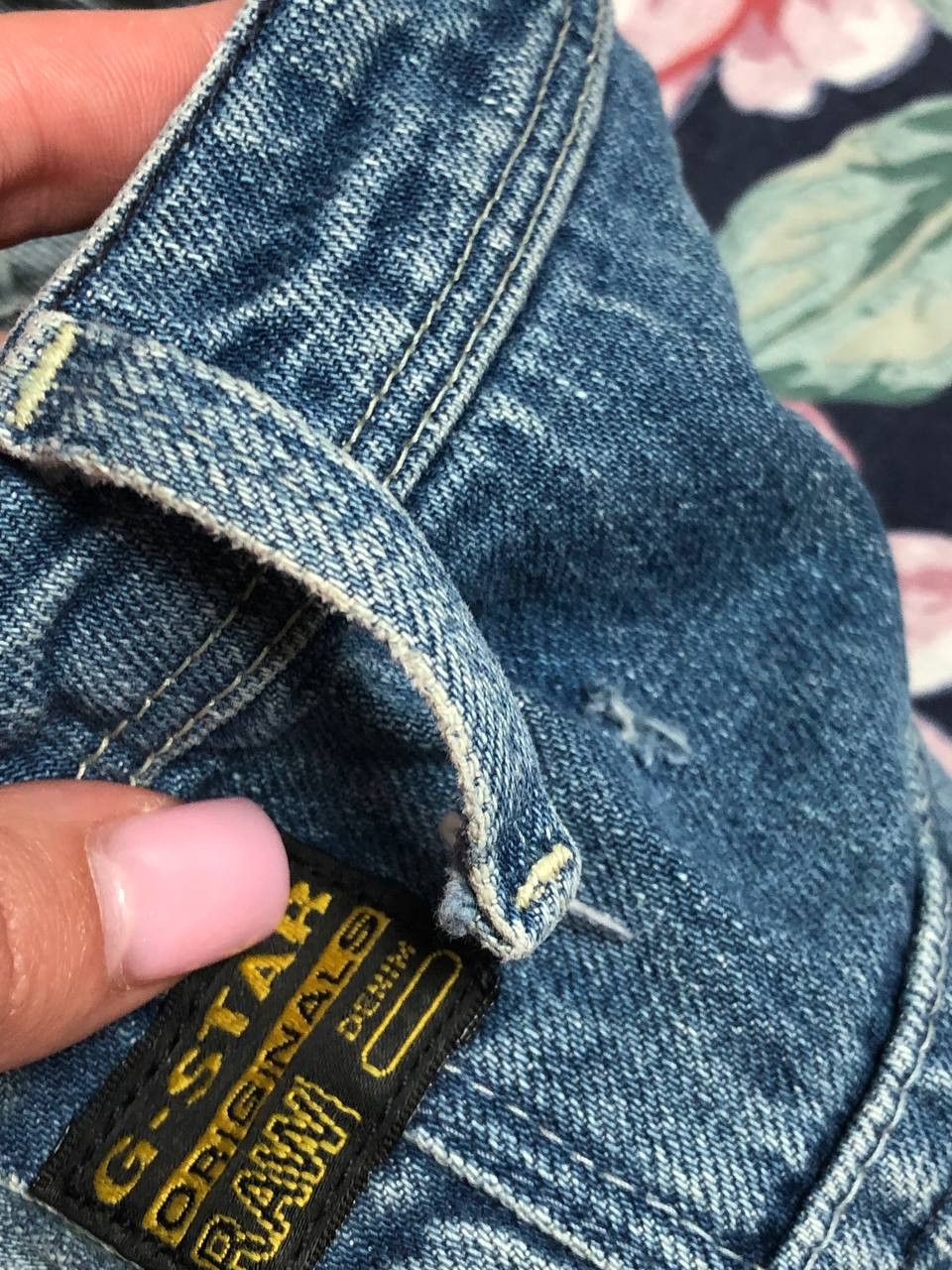 G-Star × Vintage Vintage Jeans Faded Wide Japanese Hype Size 24" / US 00 / IT 34 - 17 Thumbnail