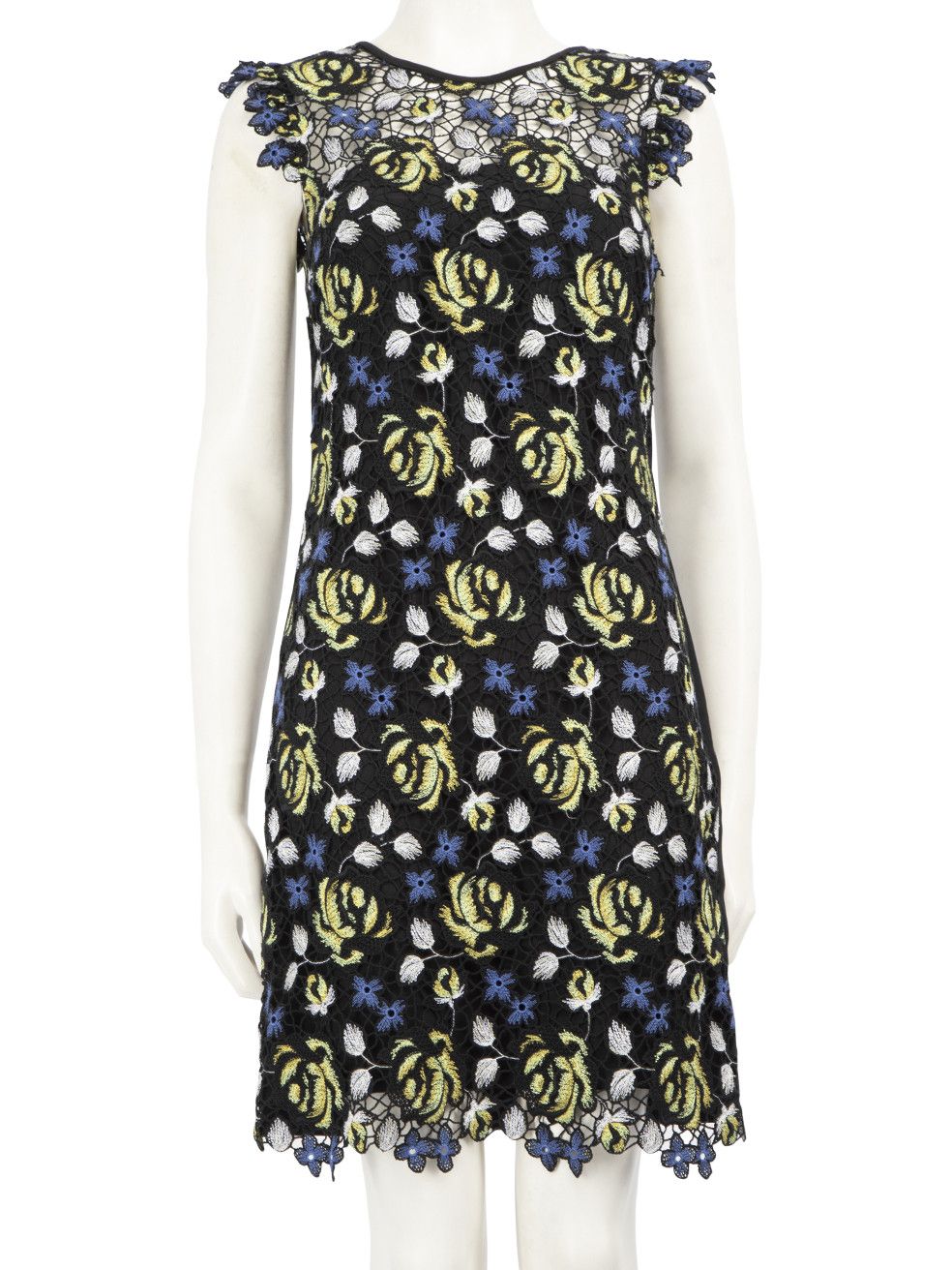 Erdem Floral Lace Dress Knee Length Dress Size S / US 4 / IT 40 - 1 Thumbnail