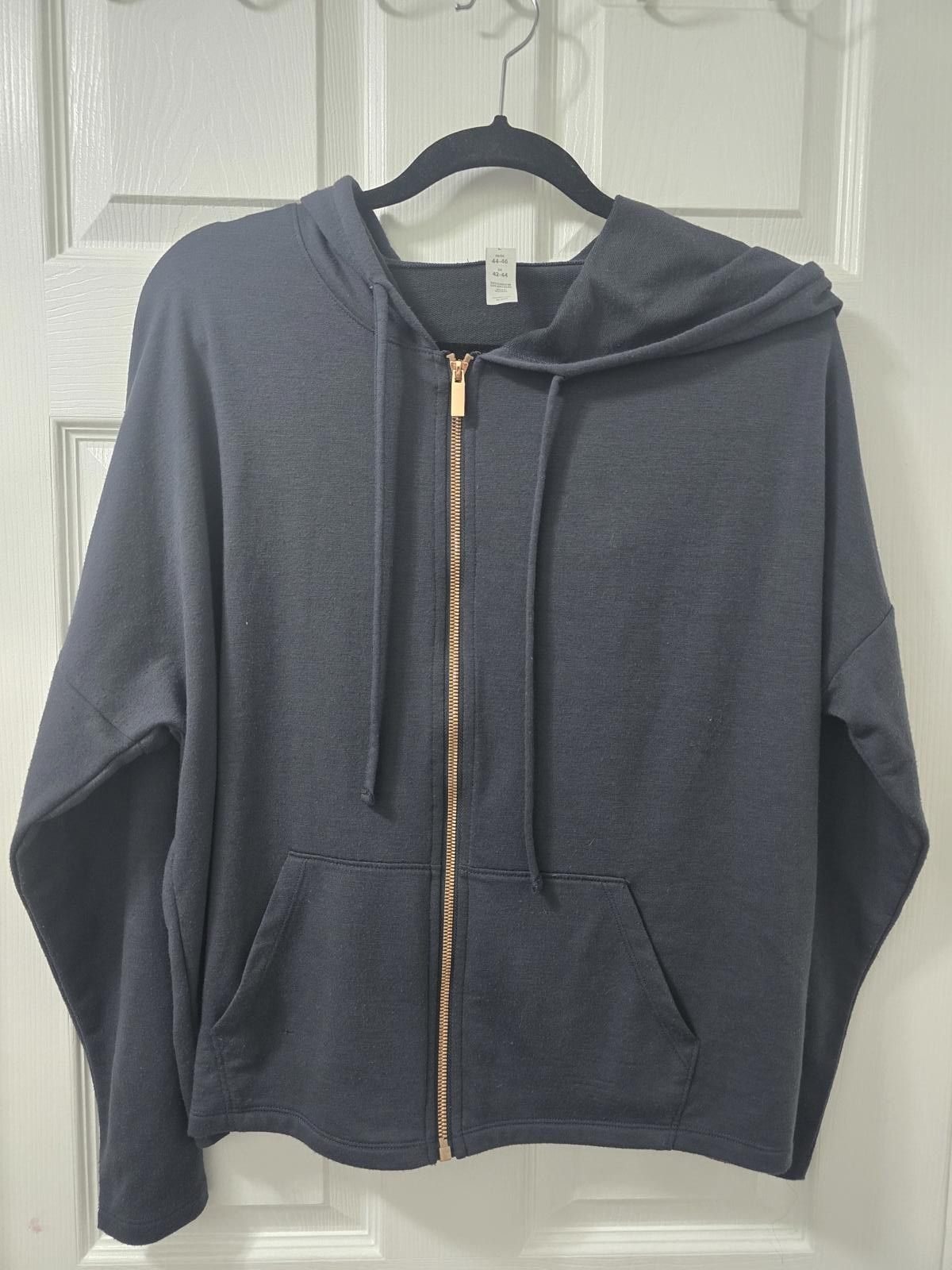 Other American Vintage Large Zip-Up Hoodie with Rose Gold Zipper Size ONE SIZE - 1 Thumbnail