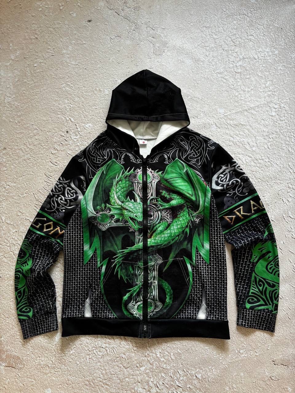 Christian Audigier × Ed Hardy × Vintage Vintage Ed Hardy by Christian Audigier style hoodie Size US L / EU 52-54 / 3 - 1 Thumbnail