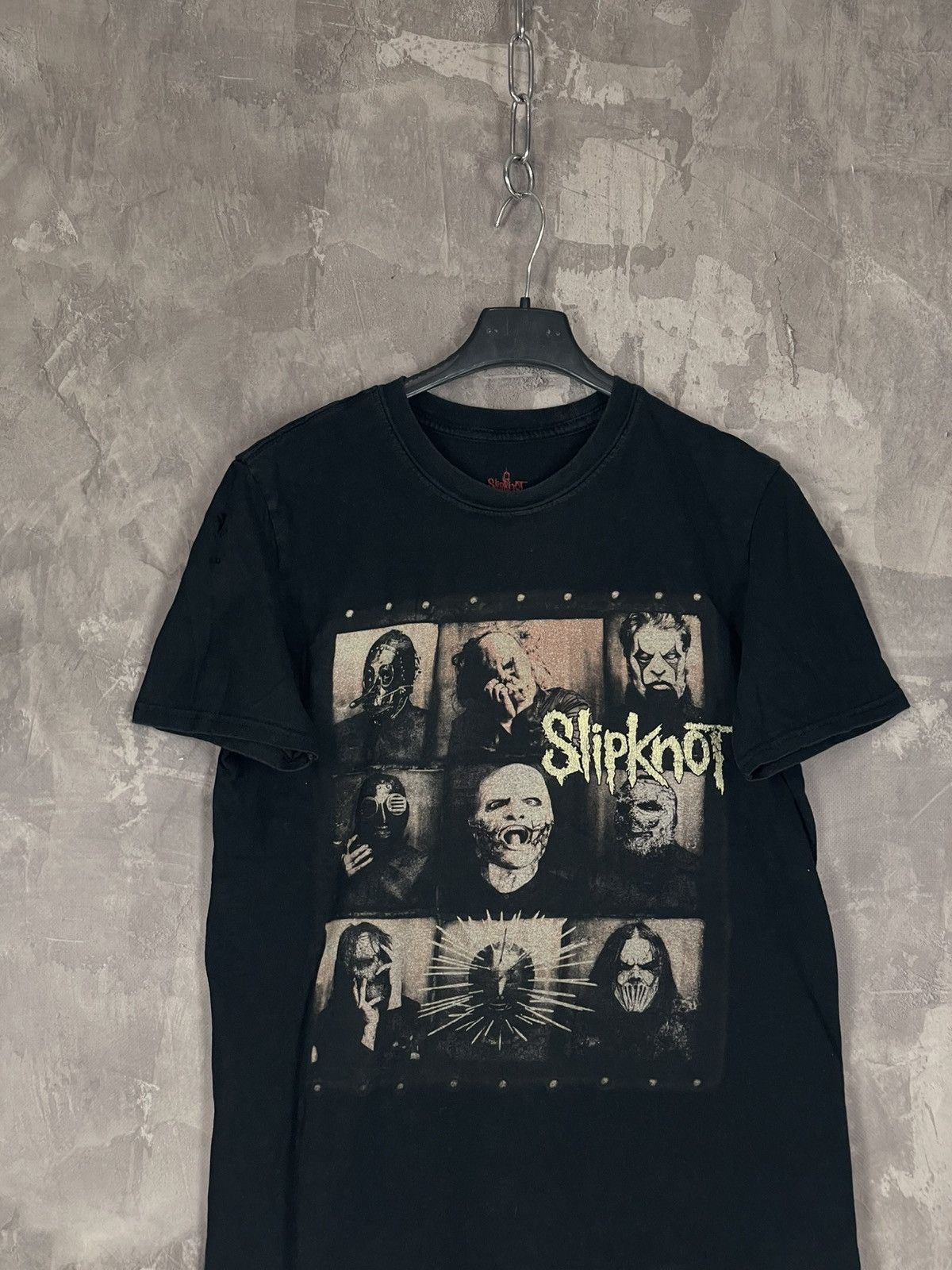 Band Tees × Slipknot × Vintage Slipknot band vintage distressed Punk logo t-shirt 00s Size US M / EU 48-50 / 2 - 2 Thumbnail