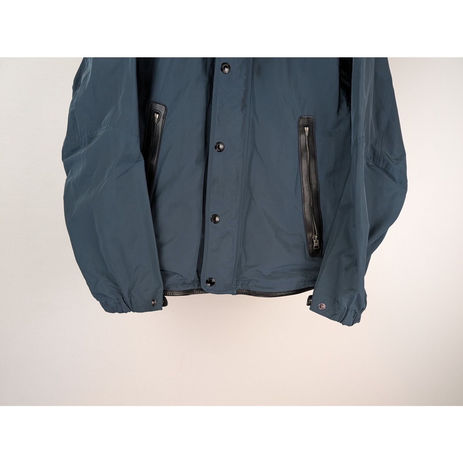 Tom Ford o1rshd1 CC20 Tech Blouson Jacket in Petrol Blue Size US M / EU 48-50 / 2 - 4 Thumbnail
