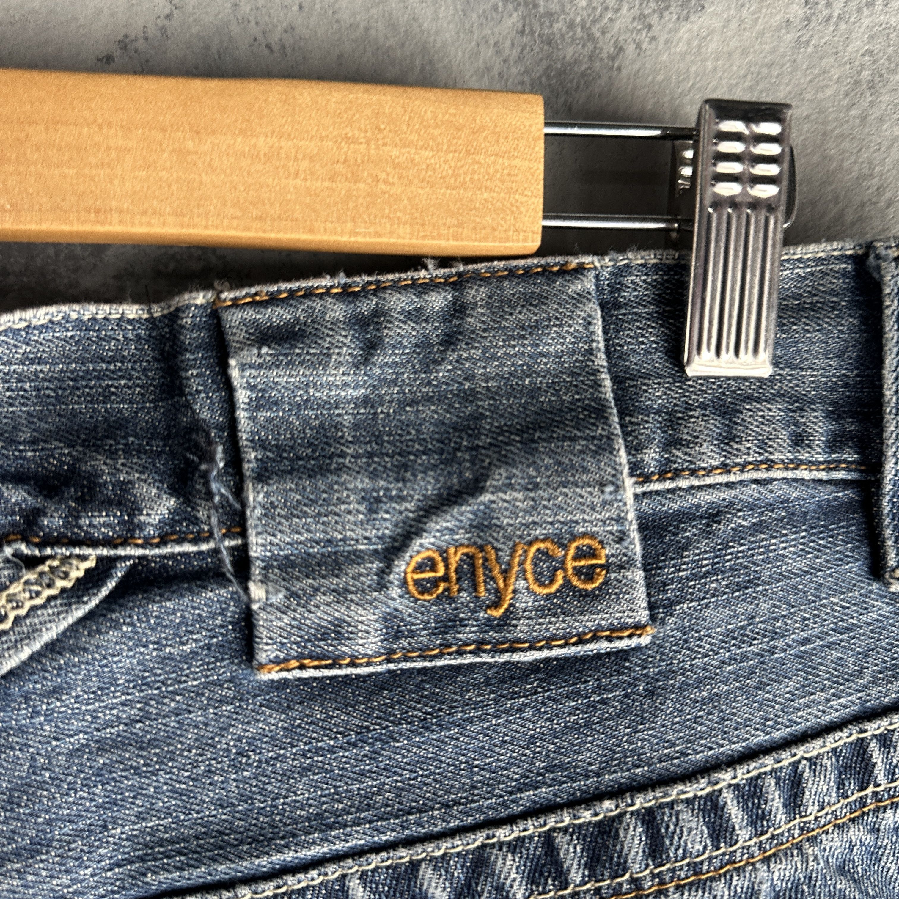 Enyce Vtg Y2K Enyce Baggy Jean Short Jorts Hip Hop Skater Grunge Size US 36 / EU 52 - 9 Thumbnail