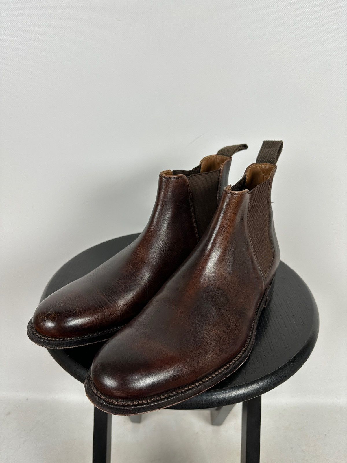 Grenson Grenson Declan Brown Leather Chelsea Boots Size US 8 / EU 41 - 4 Thumbnail
