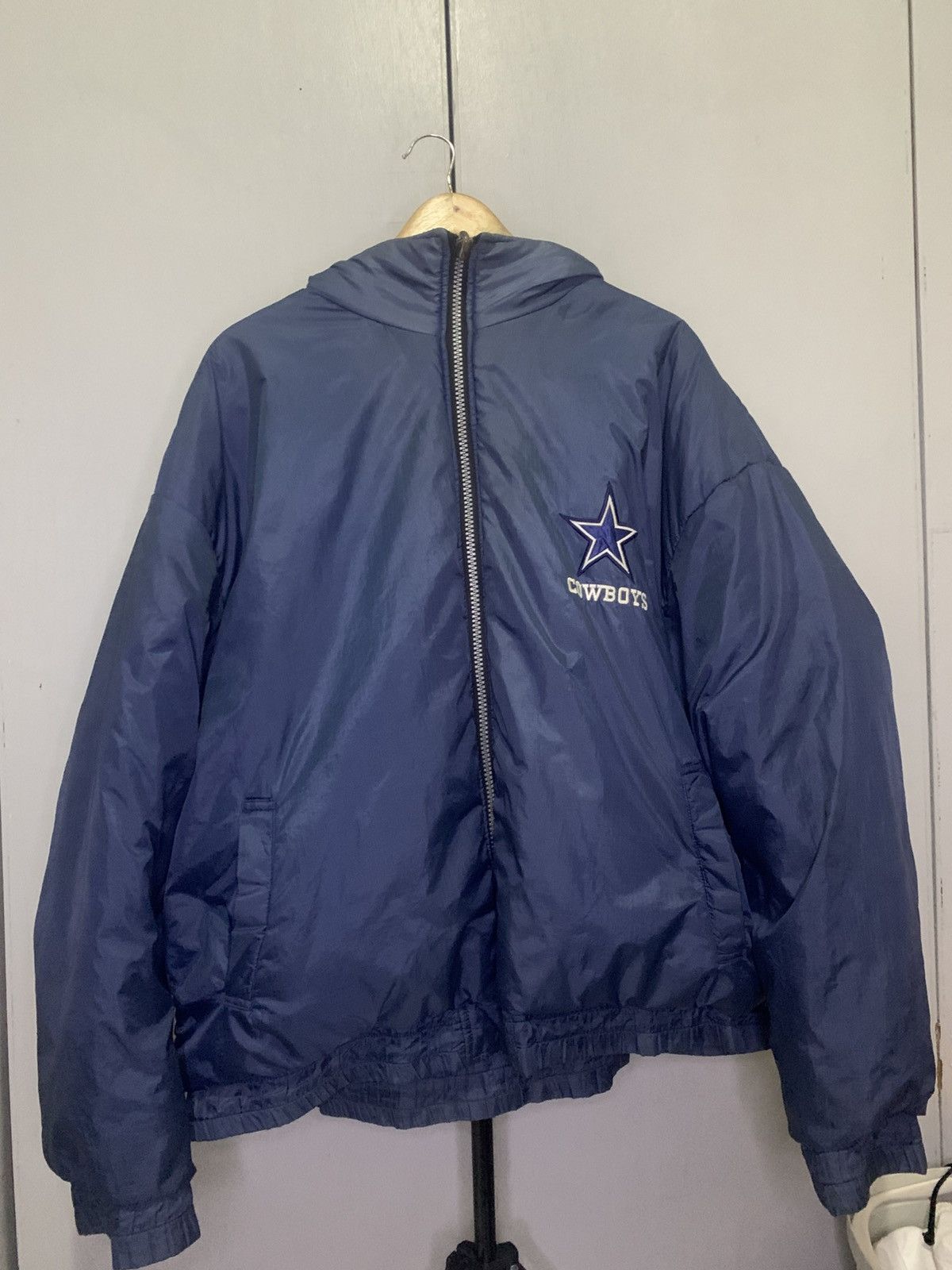NFL × Vintage Vintage Dallas Cowboy Reversible Jacket by Pro Player Size US XXL / EU 58 / 5 - 8 Thumbnail