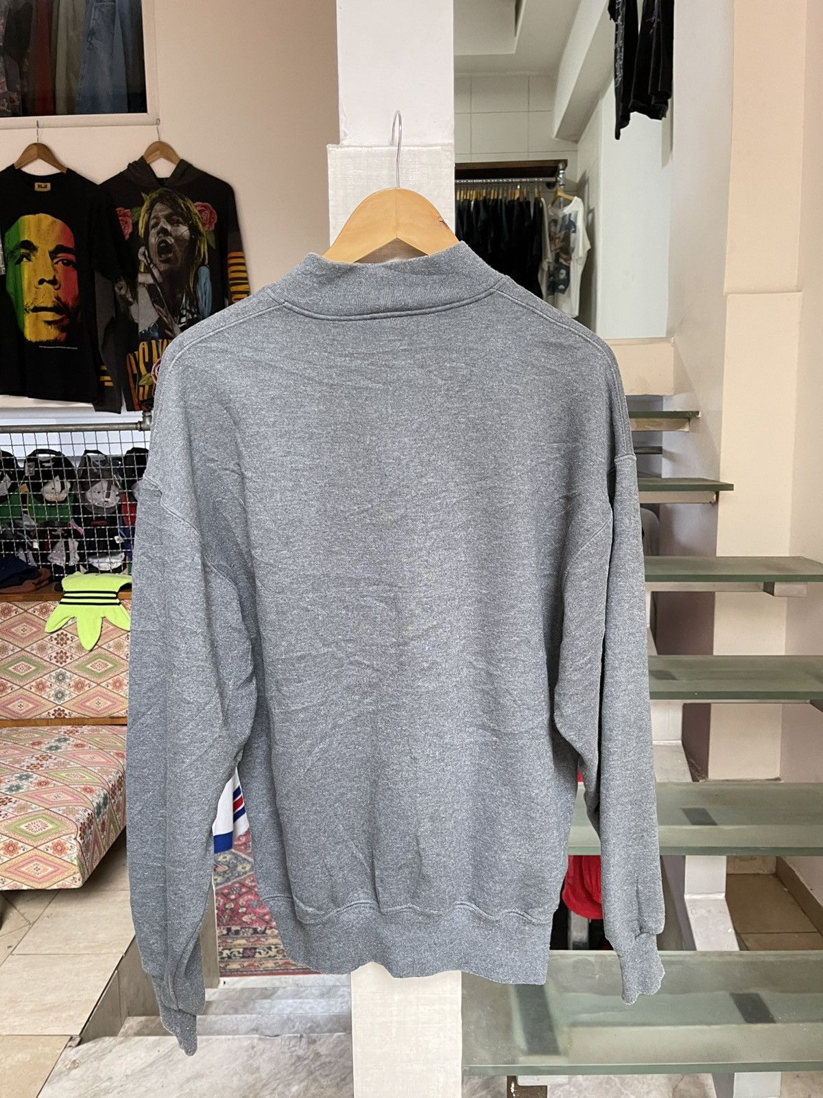 Russell Athletic × Vintage Russell Athletic blank zip up sweatshirt Size US L / EU 52-54 / 3 - 2 Thumbnail