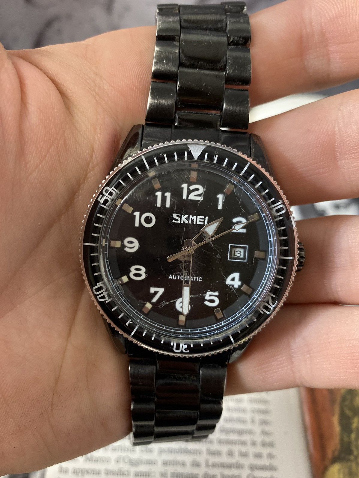 Japanese Brand Automatic SKMEI Watch: Durable & Classic Design Size ONE SIZE - 10 Thumbnail