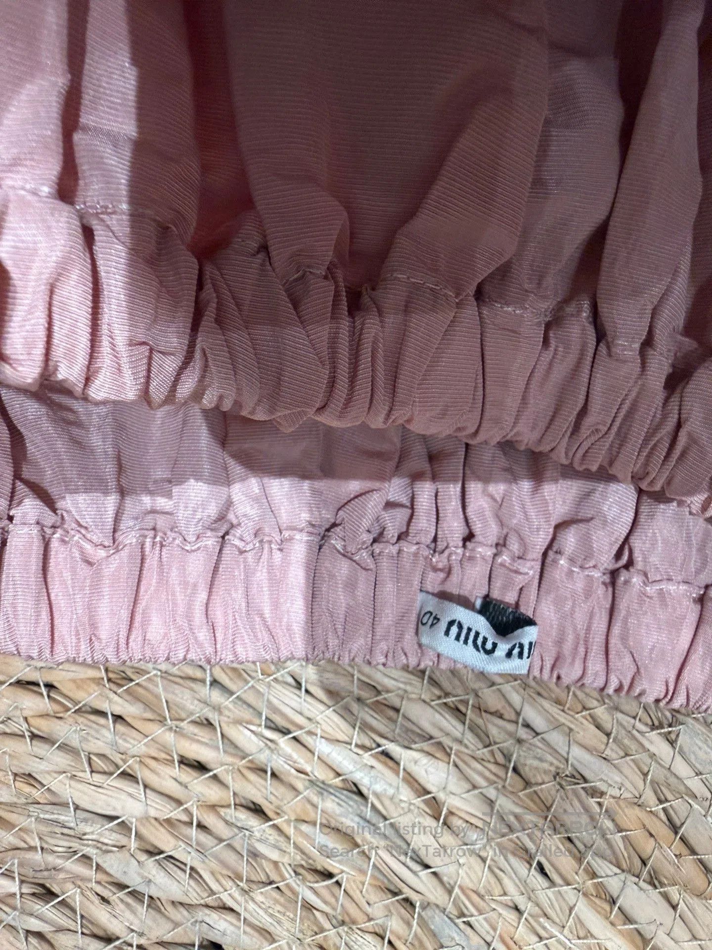 Miu Miu Miumiu Pink Cardigan & Skirt Set. Size XS / US 0-2 / IT 36-38 - 5 Thumbnail