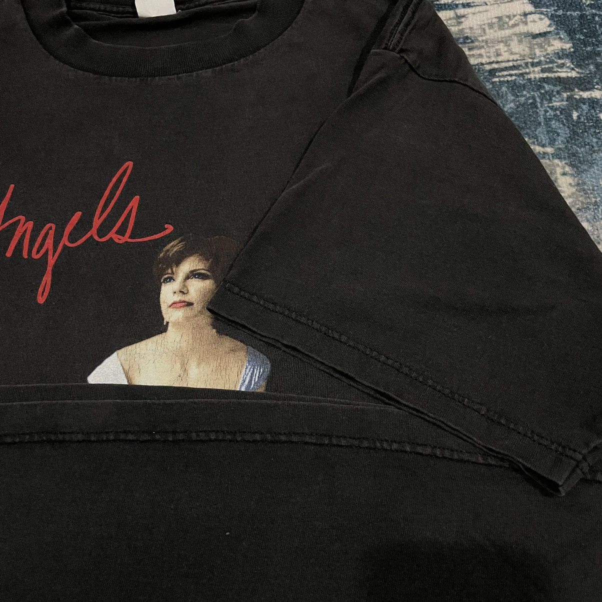 Vintage Vintage Martina McBride “Wild Angels” 1996 Blues World Tour Size US L / EU 52-54 / 3 - 8 Thumbnail