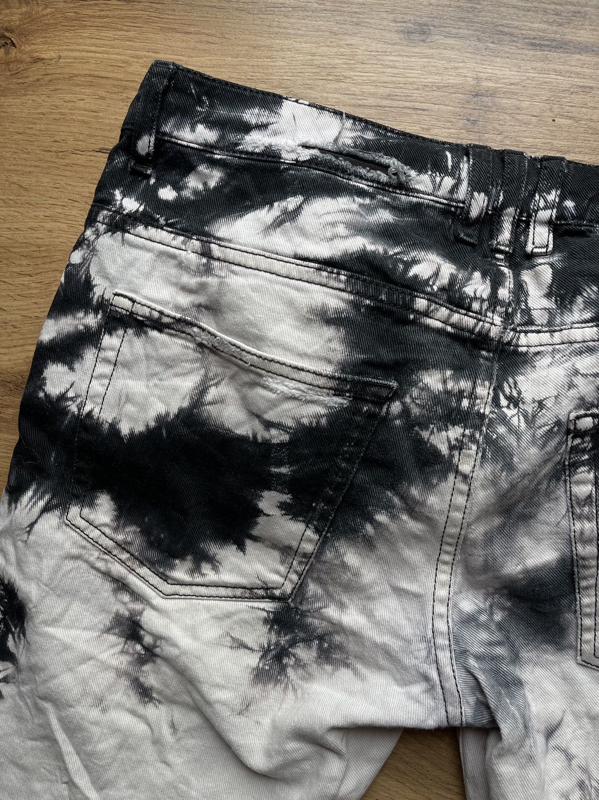 Balmain Balmain Paris tie dye biker shorts Size US 31 - 10 Thumbnail