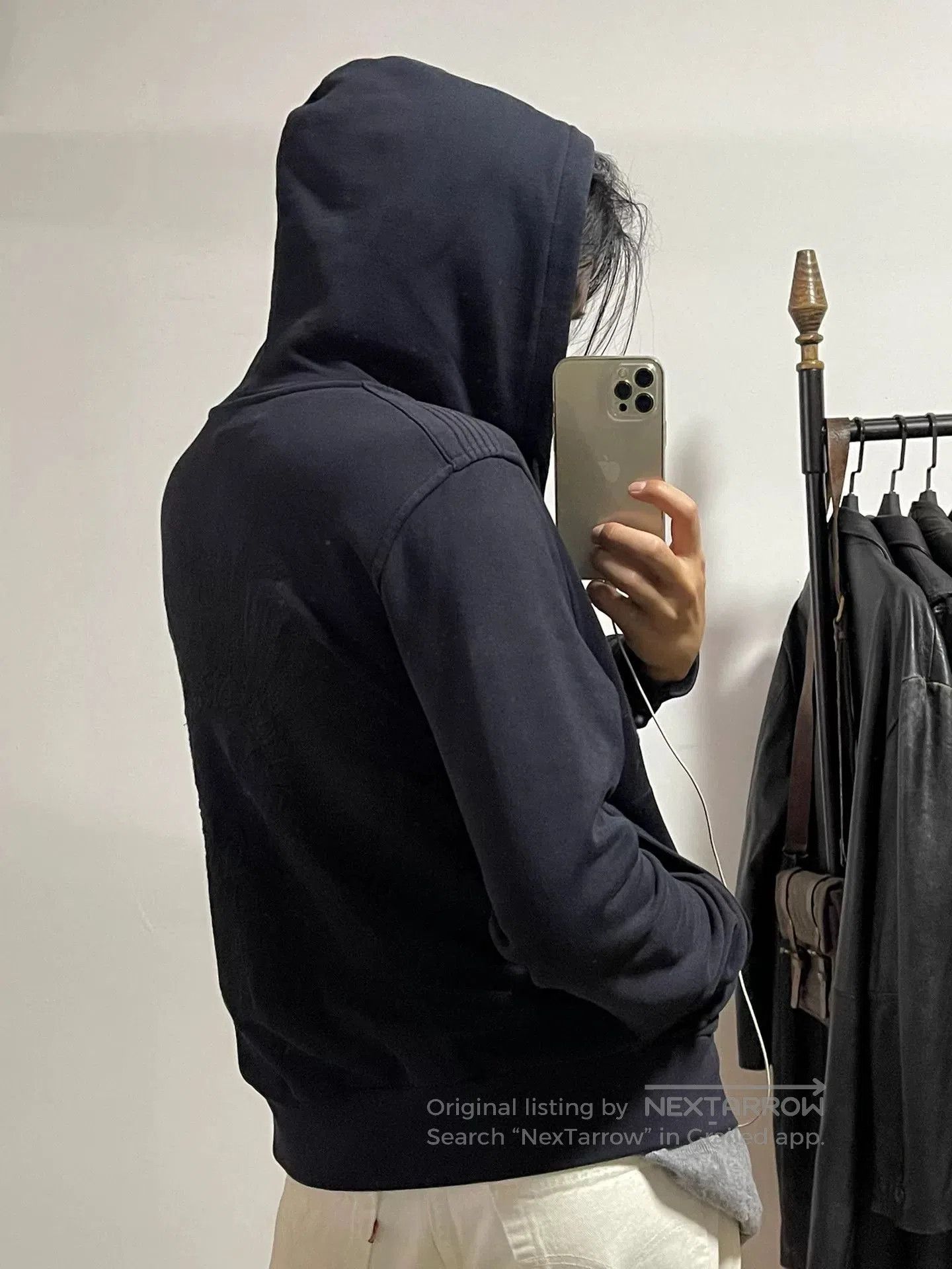 Dries Van Noten Dries Van Noten Black Zip Sweatshirt Jacket. Size S / US 4 / IT 40 - 9 Thumbnail