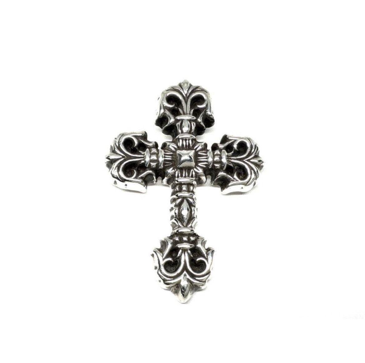 Chrome Hearts Chrome Hearts Filigree Cross Pendant 925 Silver Size ONE SIZE - 1 Thumbnail