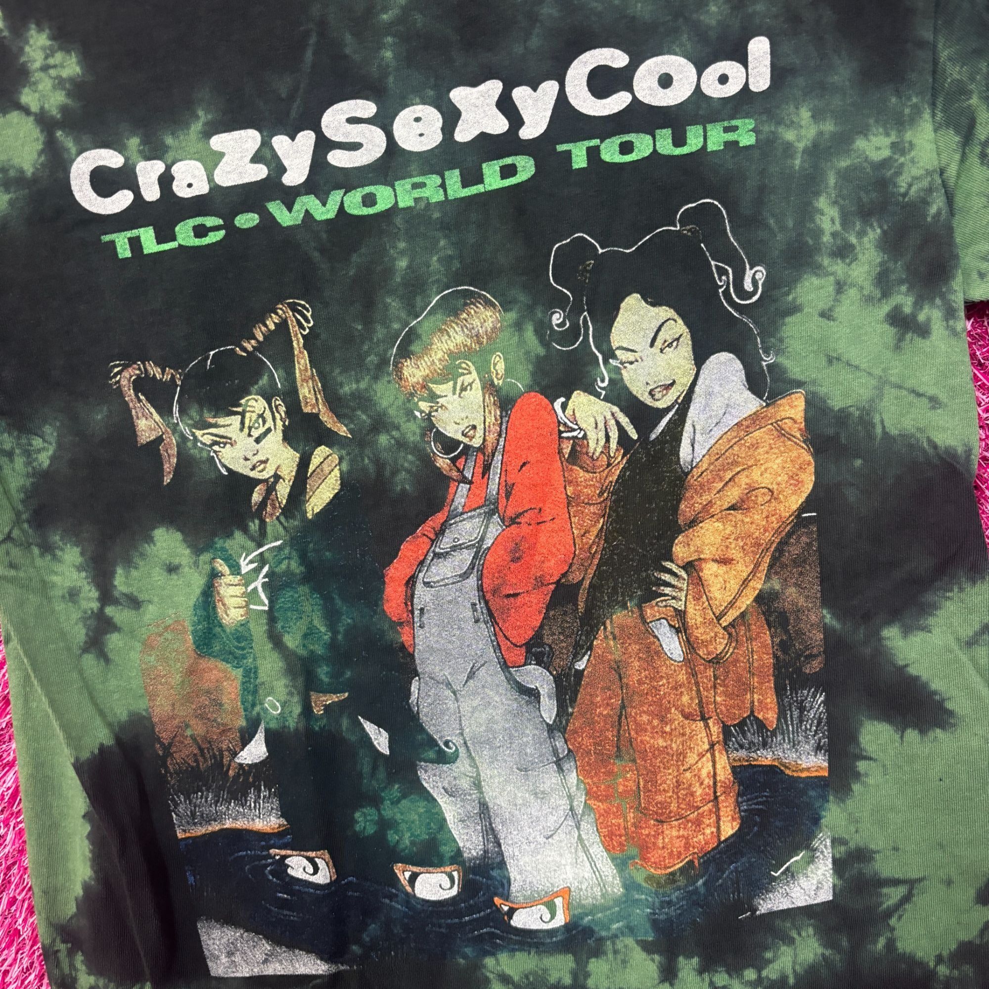 Other TLC Crazy Sexy Cool Tie Dye Retro Tshirt size Small Size US S / EU 44-46 / 1 - 4 Thumbnail