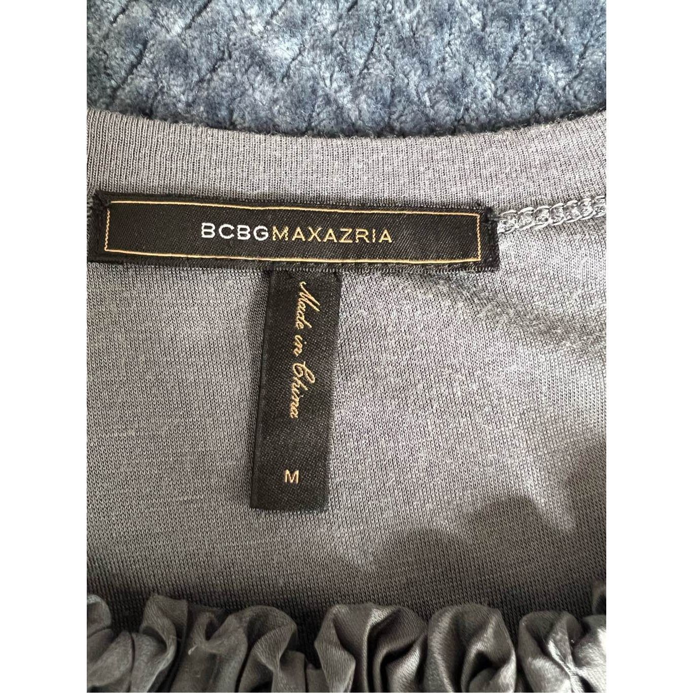 Bcbgmaxazria BCBG Maxazria pleated Gray Midi dress M (027) Size M / US 6-8 / IT 42-44 - 11 Thumbnail