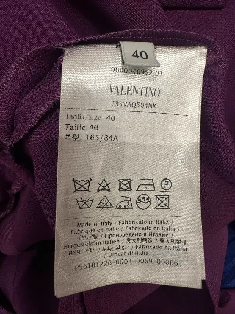Valentino Valentino Purple long-sleeved dress Size M / US 6-8 / IT 42-44 - 9 Thumbnail