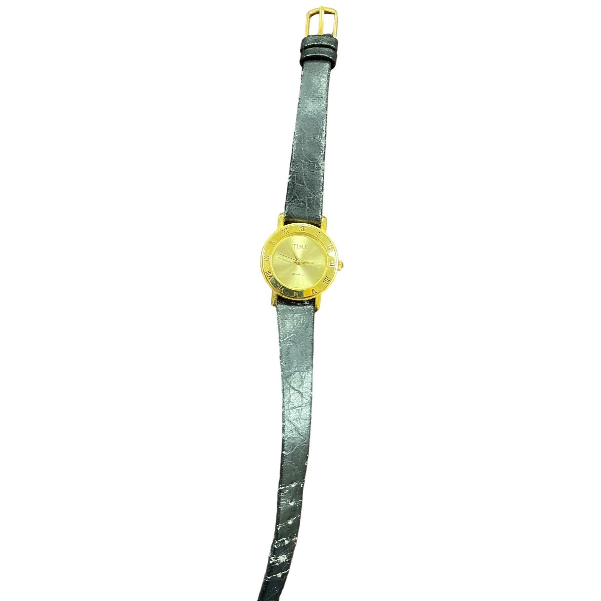 Other Time Magazine Women's Promo Watch with Black Leather Band SK Size ONE SIZE - 3 Thumbnail