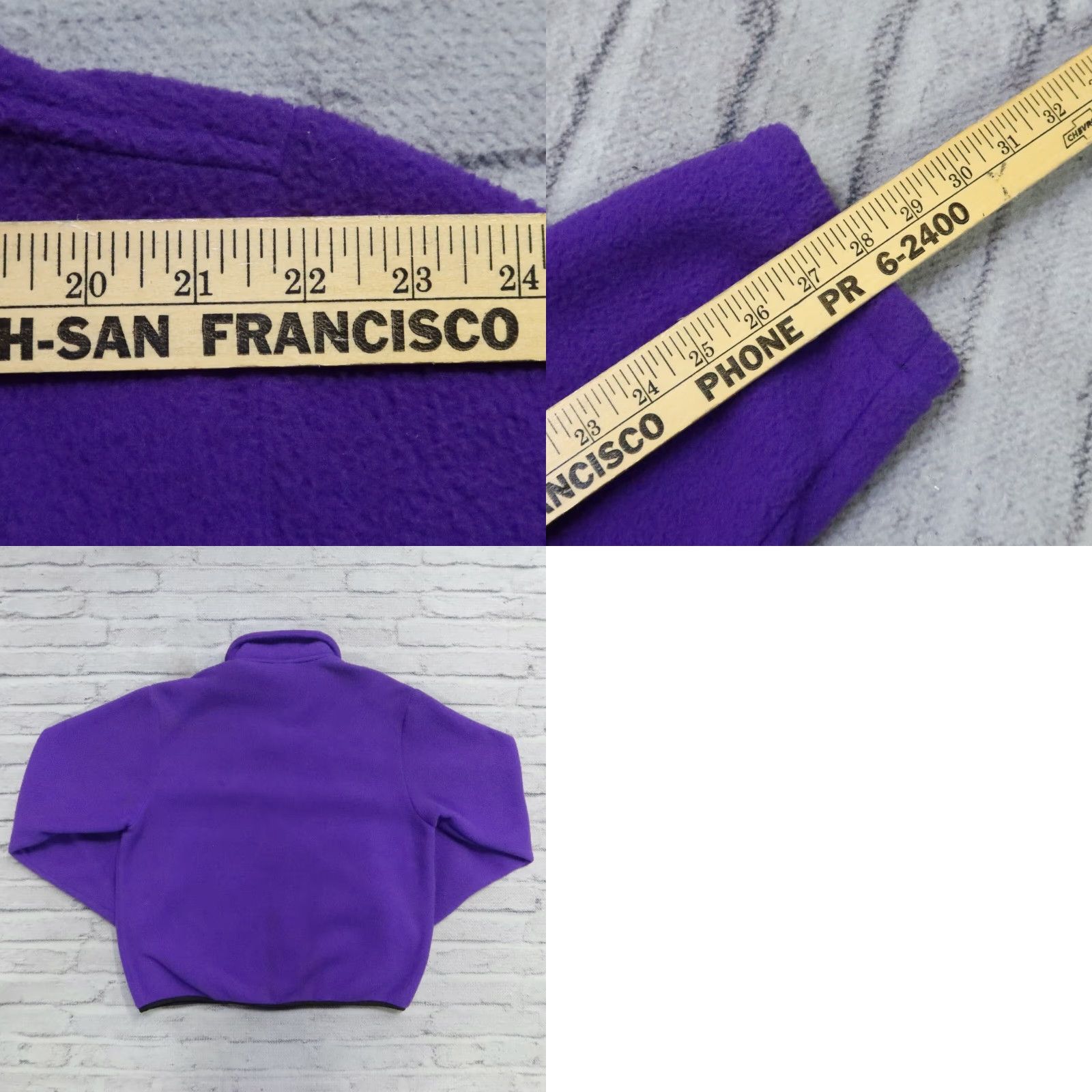 Vintage VINTAGE Snowcreek Jacket XL Purple Men Pullover Fleece Deadstock Summer? Size US XL / EU 56 / 4 - 9 Thumbnail