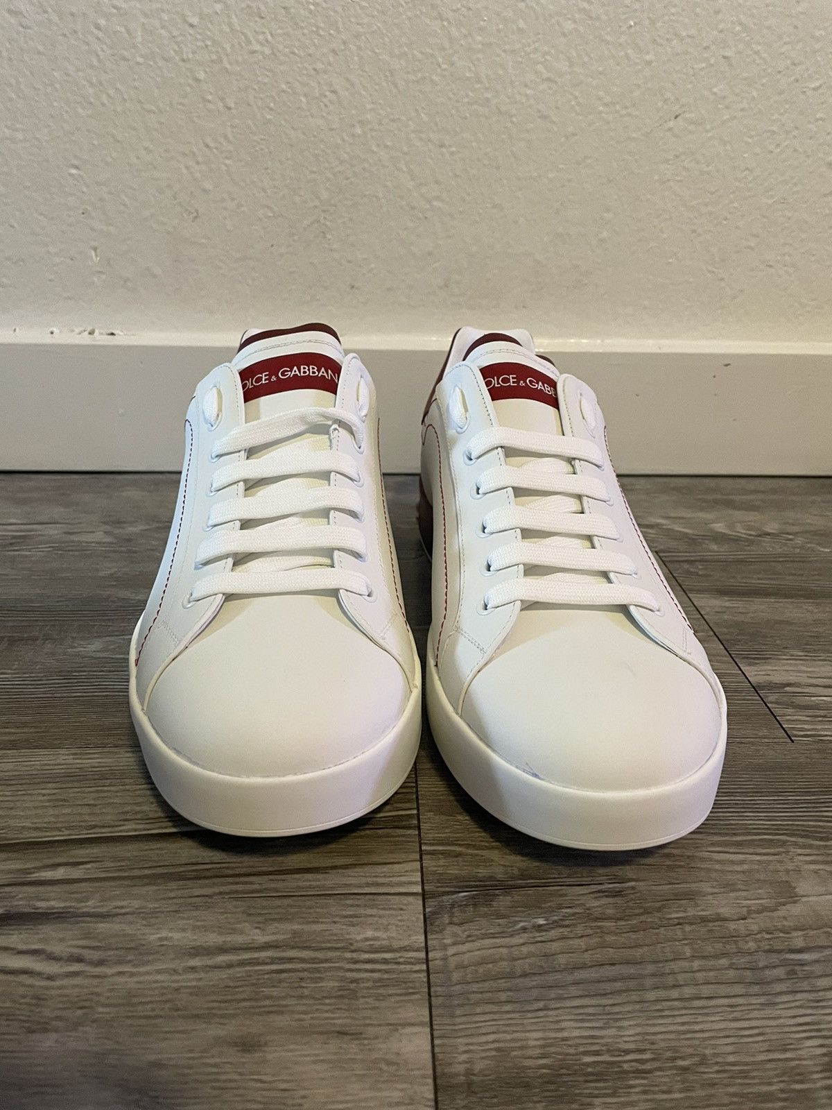Dolce & Gabbana Dolce & Gabbana CS1760 Red/White Size US 12 / EU 45 - 4 Thumbnail