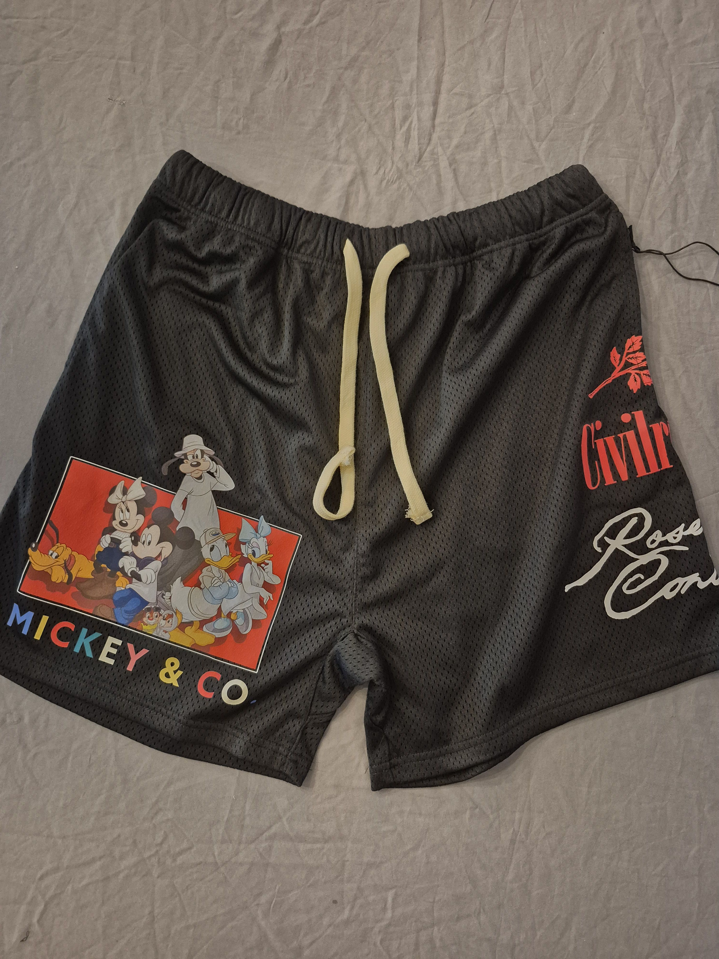 Civil Regime Civil Regime x Mickey & Friends Mesh Shorts Large Size US 36 / EU 52 - 1 Thumbnail