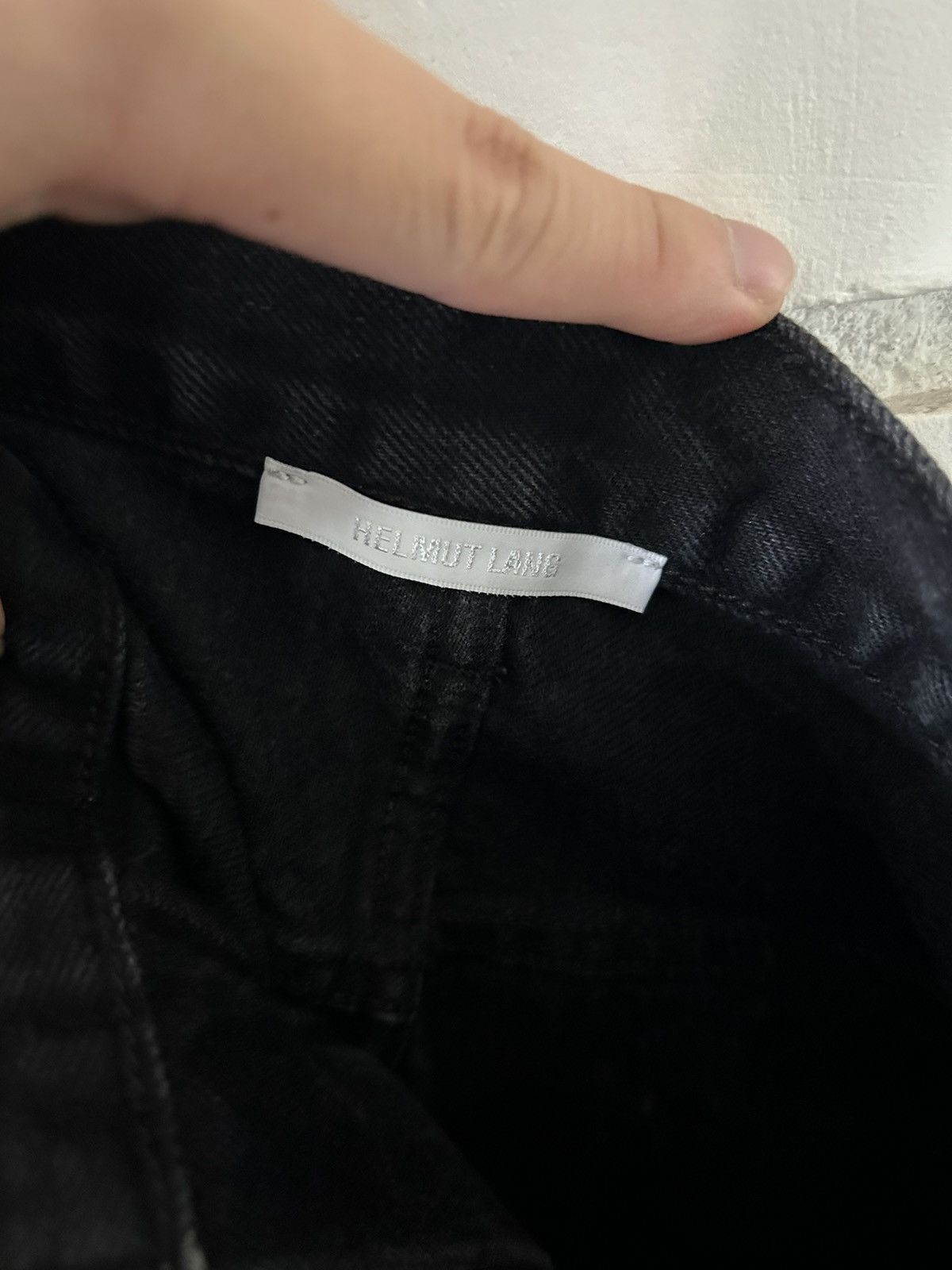 Helmut Lang Helmut Lang Black Utility Denim (sz34) Size US 34 / EU 50 - 4 Thumbnail