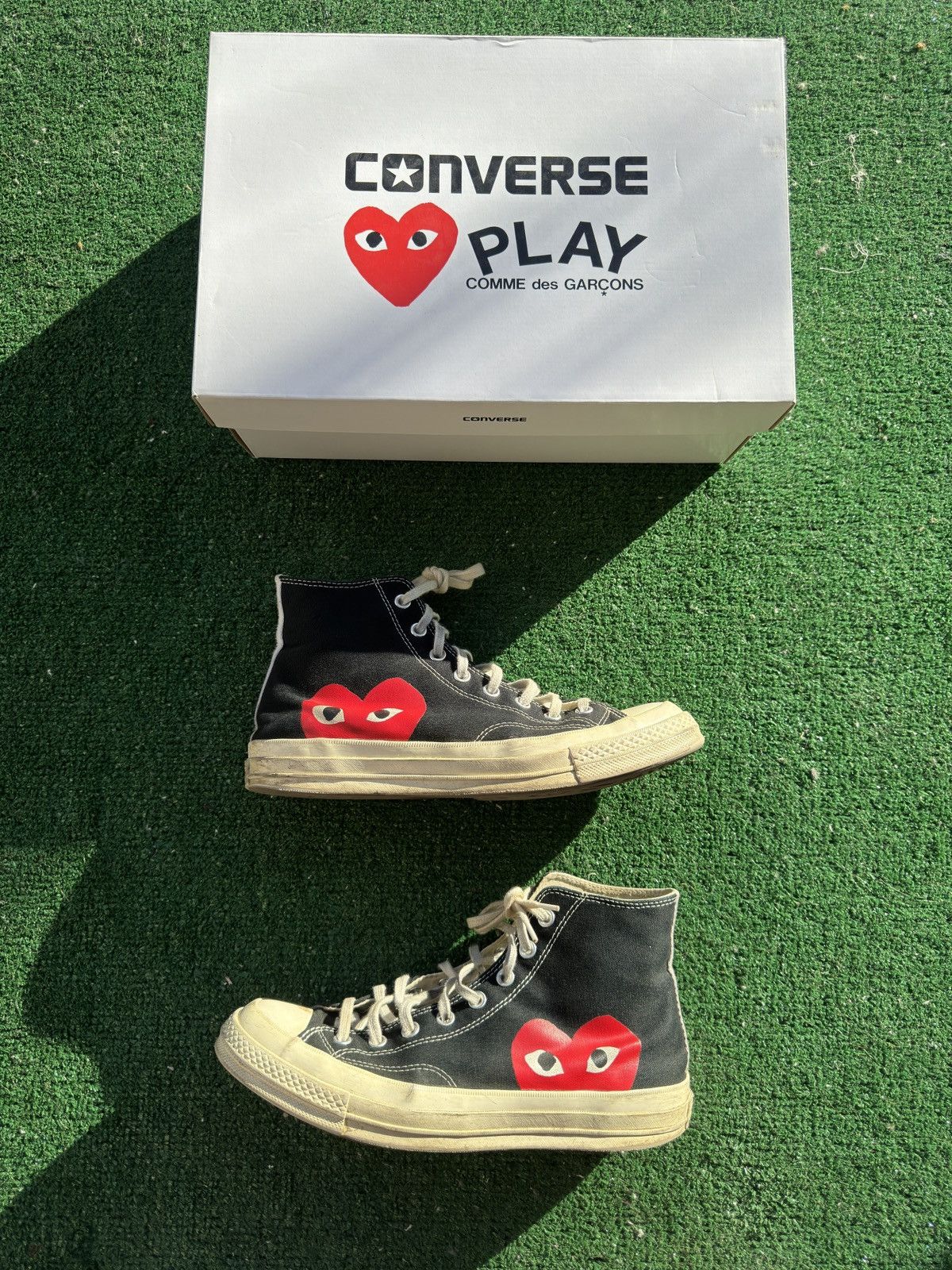 Comme des Garcons Converse Comme des Garcons x Converse Chuck Taylor All Star High 15 Grailed