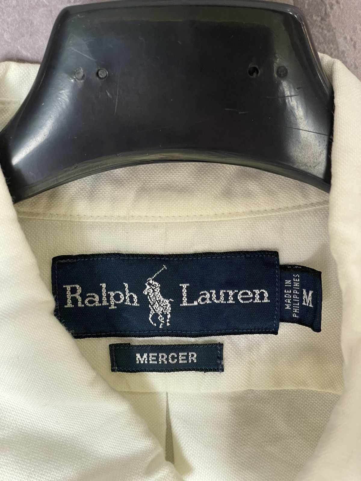 Polo Ralph Lauren × Ralph Lauren × Vintage Vintage Polo Ralph Lauren Big Logo Shirt Bleecker NY #3 Size US M / EU 48-50 / 2 - 10 Thumbnail