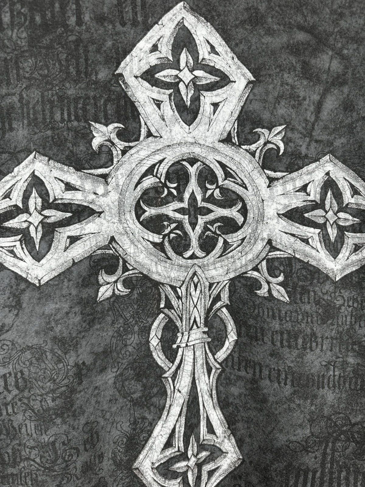 Affliction Affliction Cross All Over Print T Shirt Tee Size US L / EU 52-54 / 3 - 7 Thumbnail