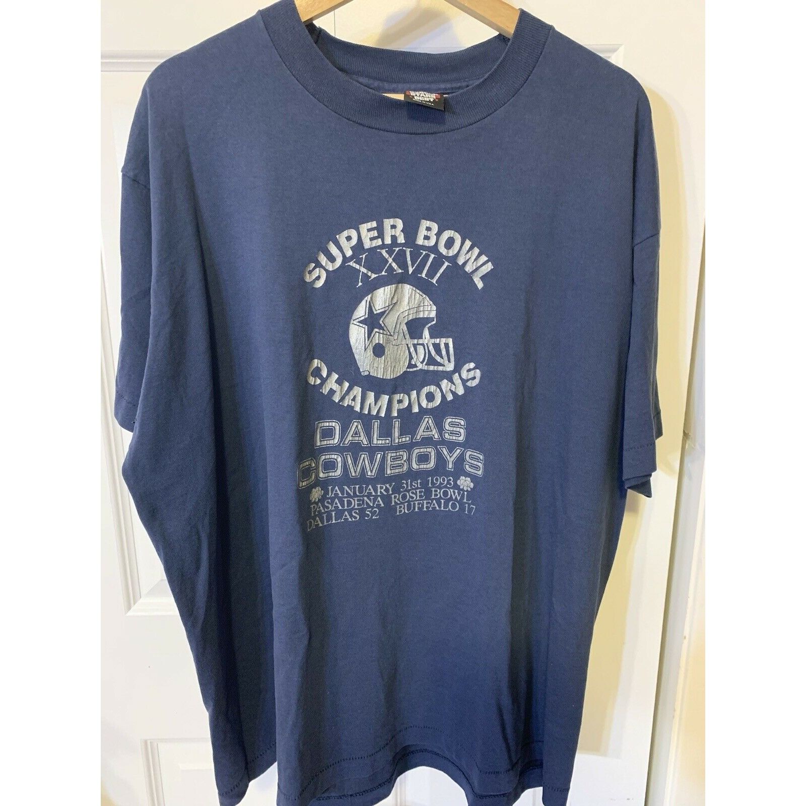 Other Vintage Super Bowl 1993 Dallas Cowboys T Shirt Screen Stars Size US XXL / EU 58 / 5 - 3 Thumbnail
