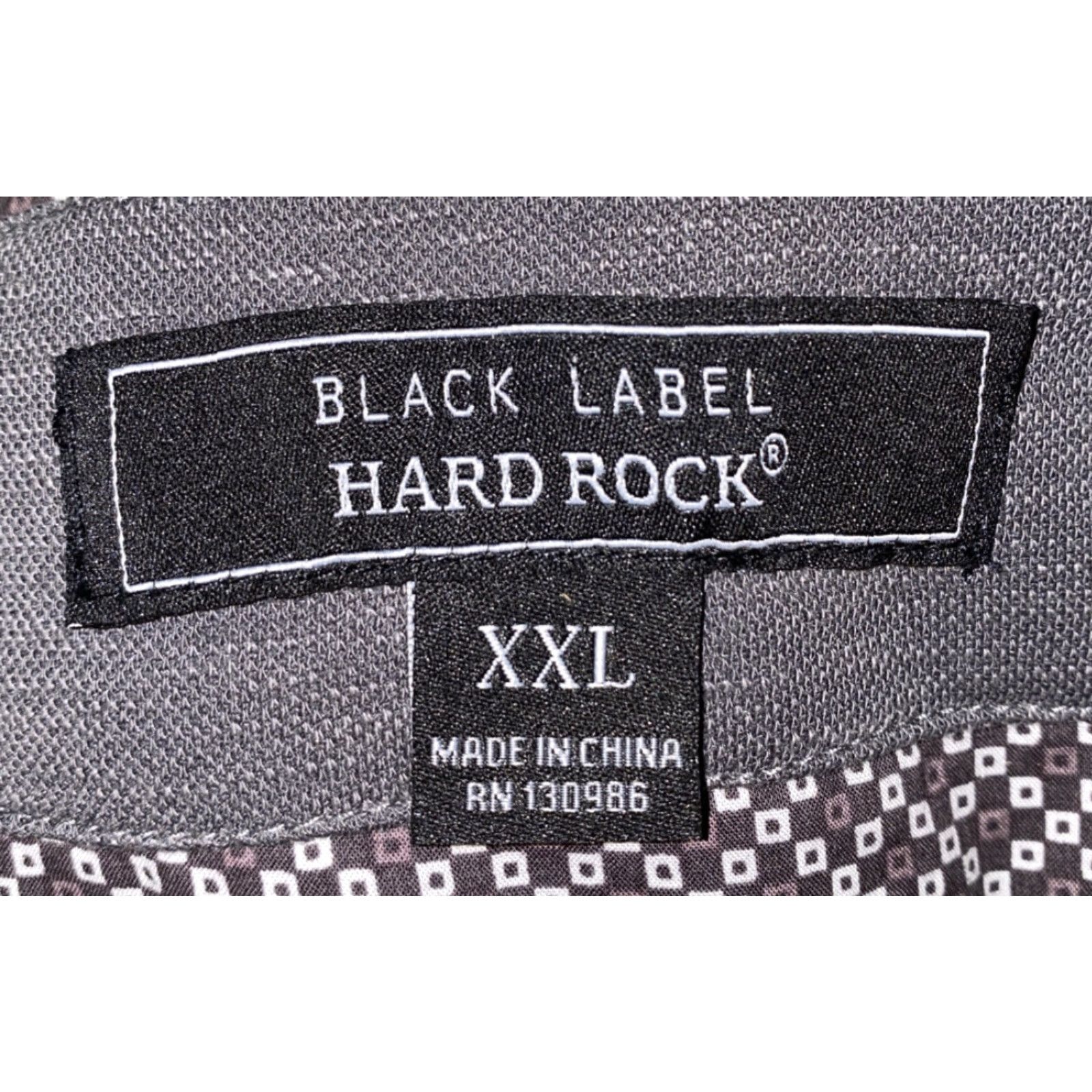 Hard Rock Cafe Hard Rock Black Label Mens Gray Short Sleeve Golf Polo Shirt Size XXL Short Sleeve Golf Polo Shirt Hard Rock Black Label Mens Gray Size US XXL / EU 58 / 5 - 5 Thumbnail