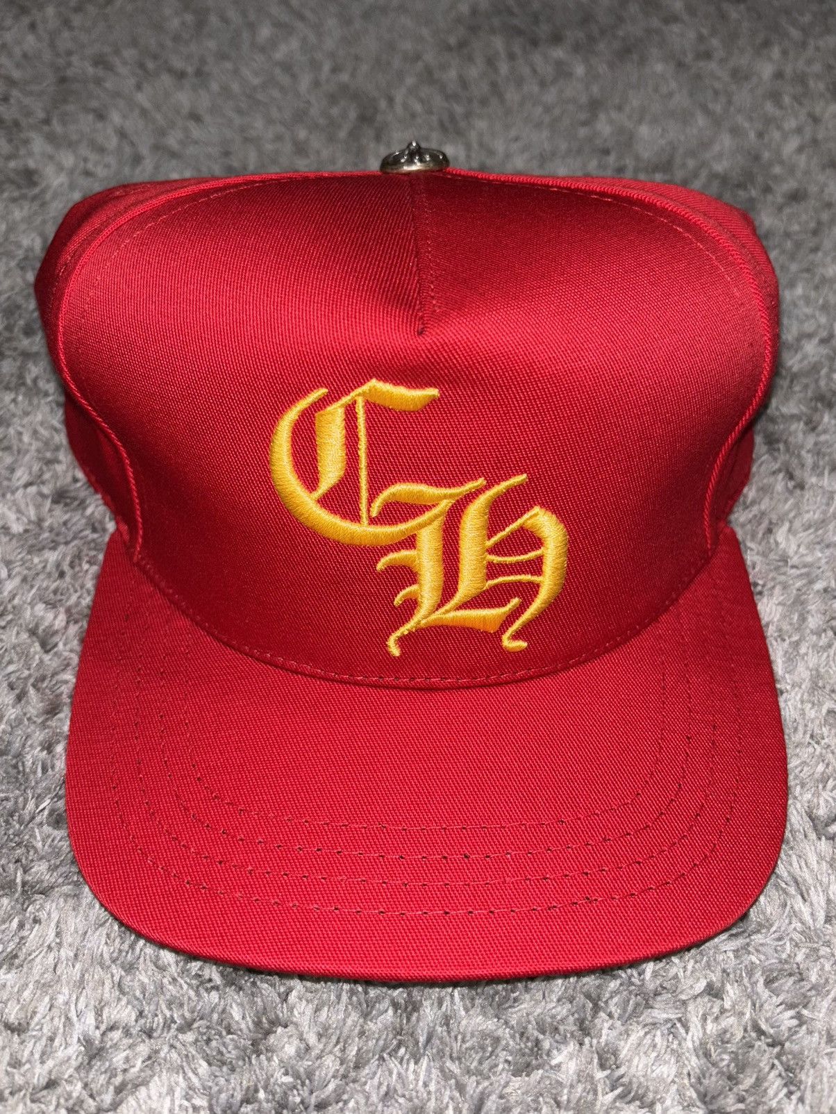 Chrome Hearts Chrome Hearts Embroidered CH Logo Hat Size ONE SIZE - 1 Thumbnail