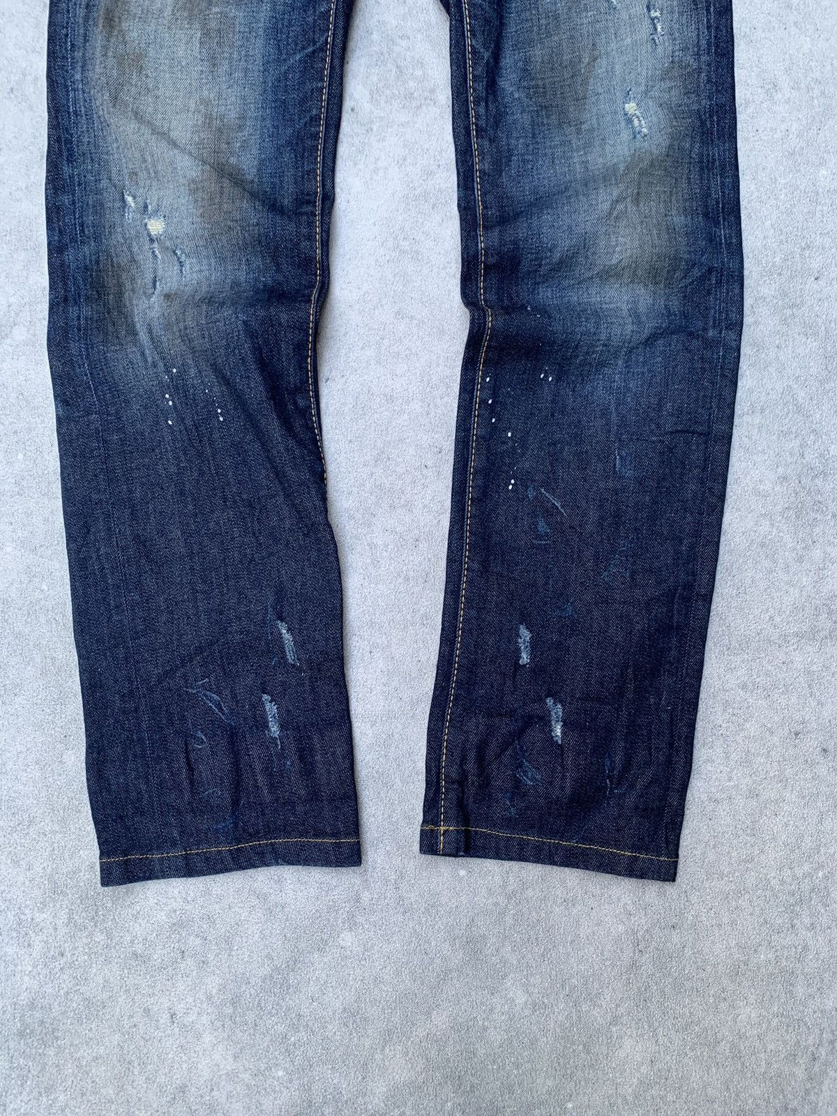 Dsquared2 DSQUARED2 Distressed Skiny Jeans S74LA0865 Size US 31 - 6 Thumbnail