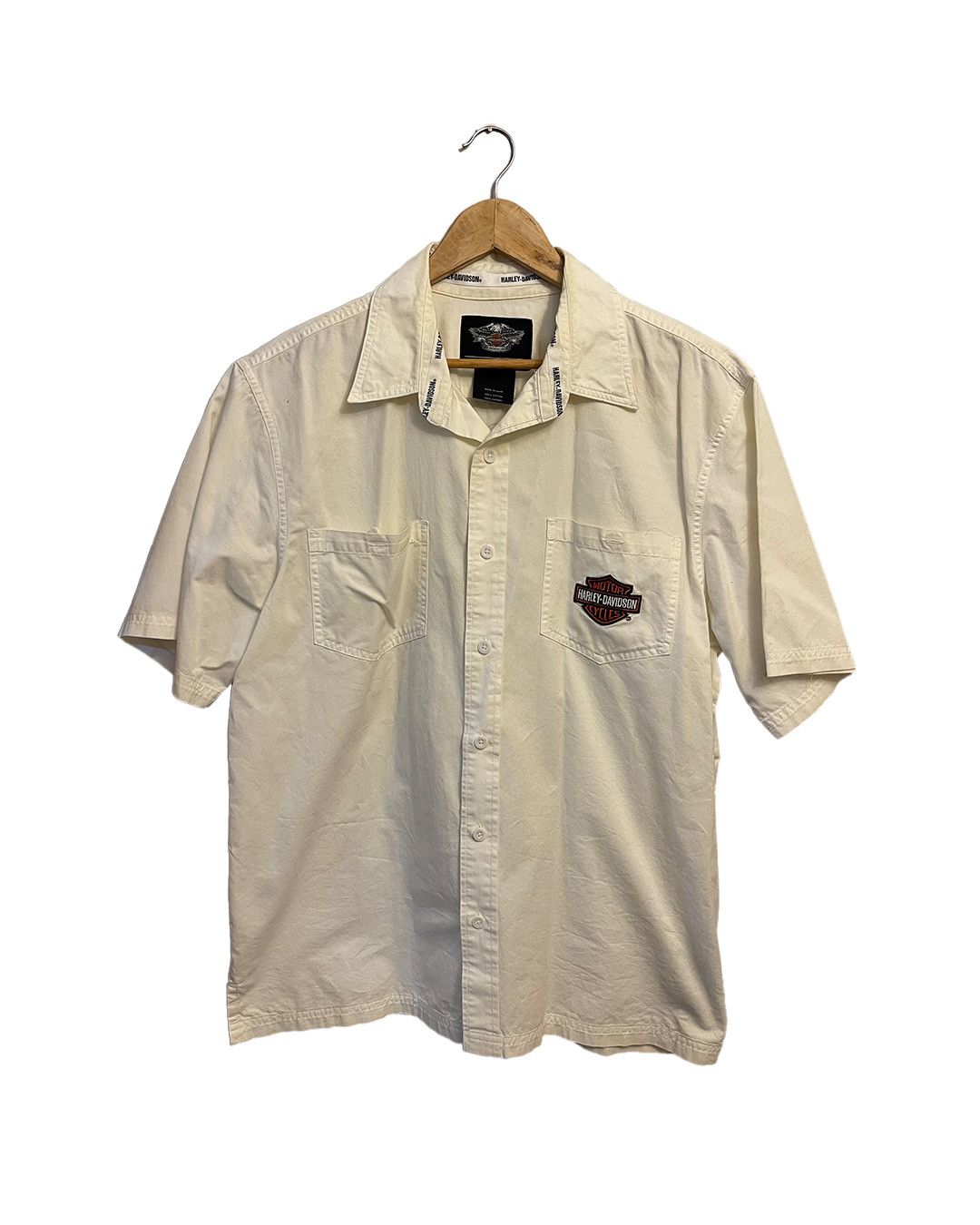 Harley Davidson Vintage Harley Davidson Button Up Size US L / EU 52-54 / 3 - 2 Thumbnail