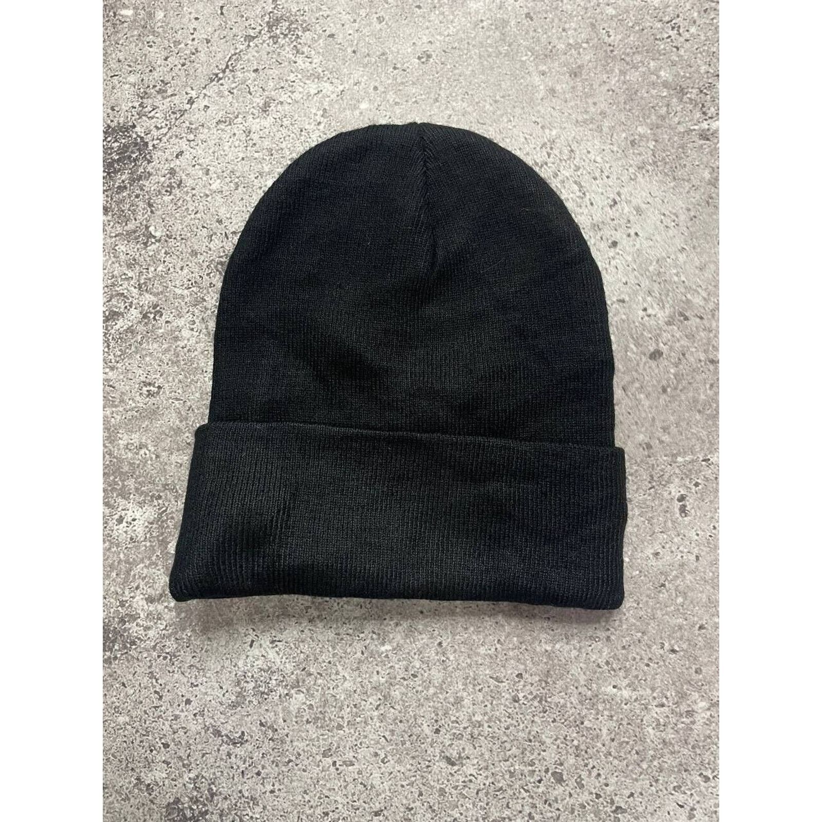 Carhartt Vintage Carhartt Black Knit Beanie Hat USA Made One Size Size ONE SIZE - 2 Thumbnail